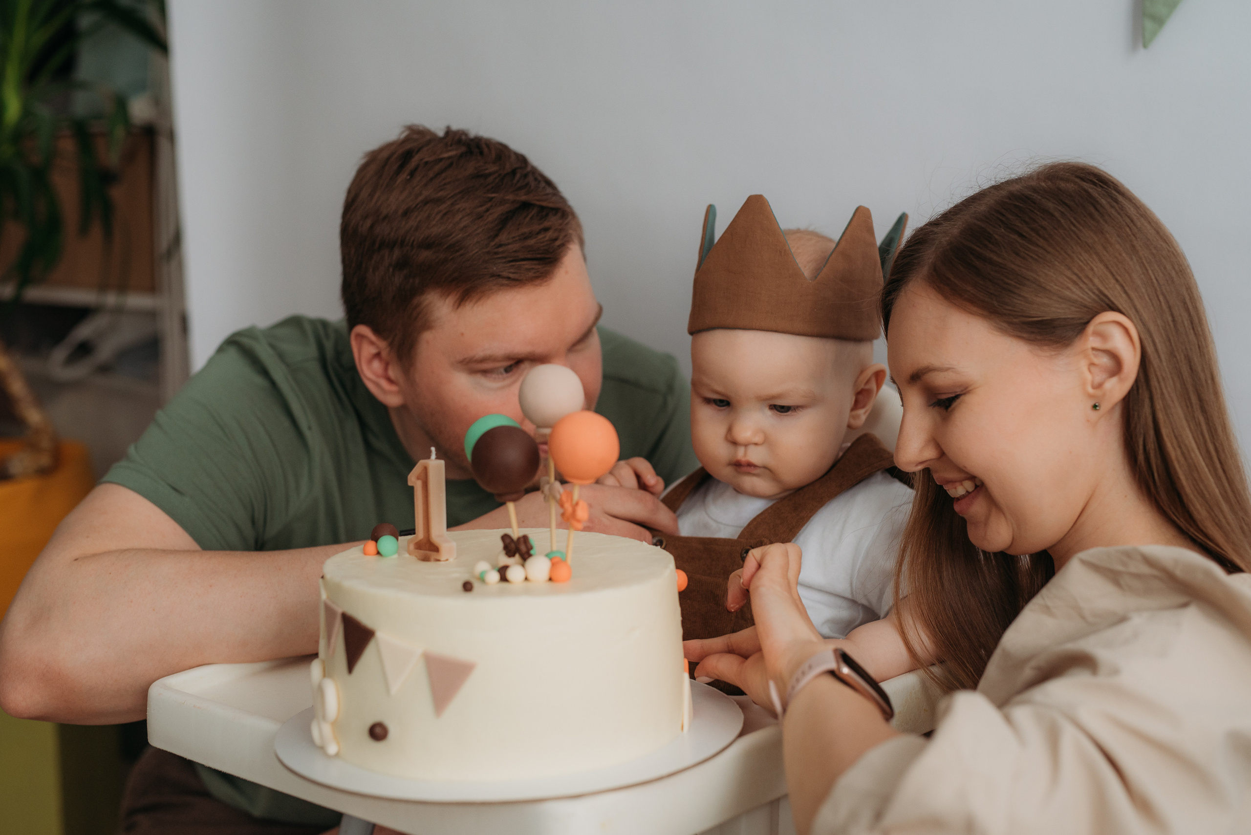 Первый годик Савушки. Семейный и детский фотограф в Новосибирске и Краснообске — Анна Ким