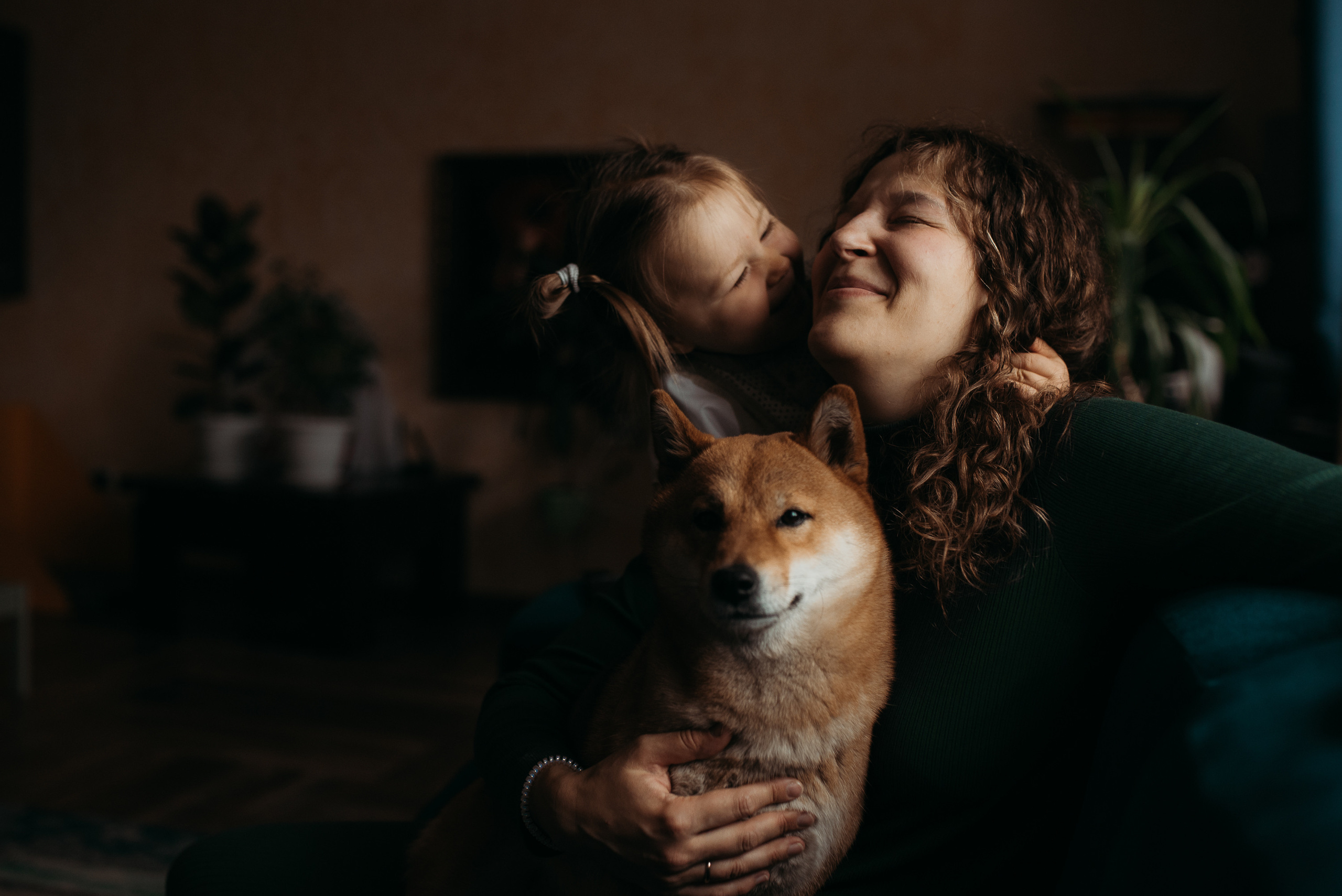 Лена, Ева и Юкки. Семейный и детский фотограф в Новосибирске и Краснообске — Анна Ким