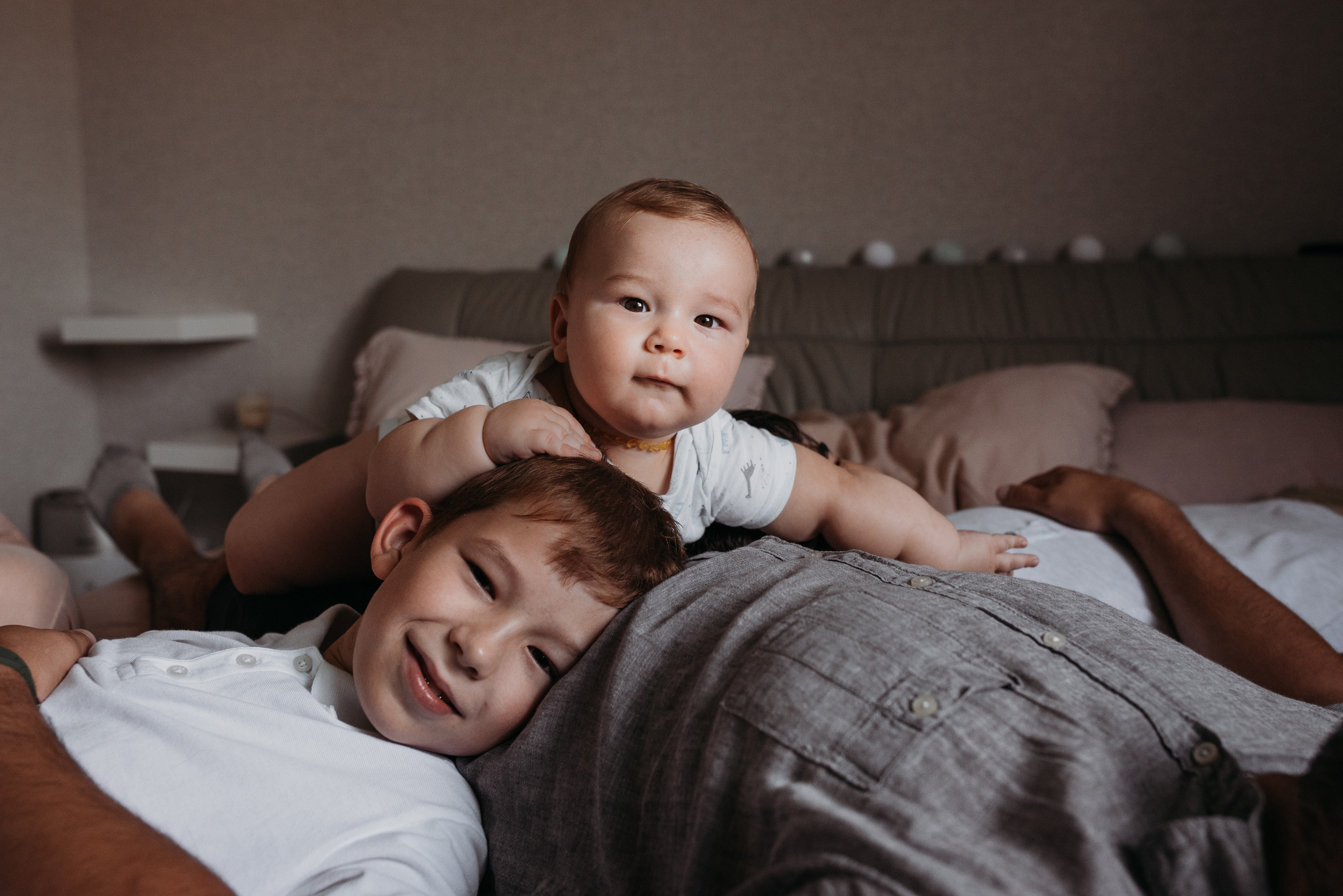 Лена, Рома и сыновья. Семейный и детский фотограф в Новосибирске и Краснообске — Анна Ким