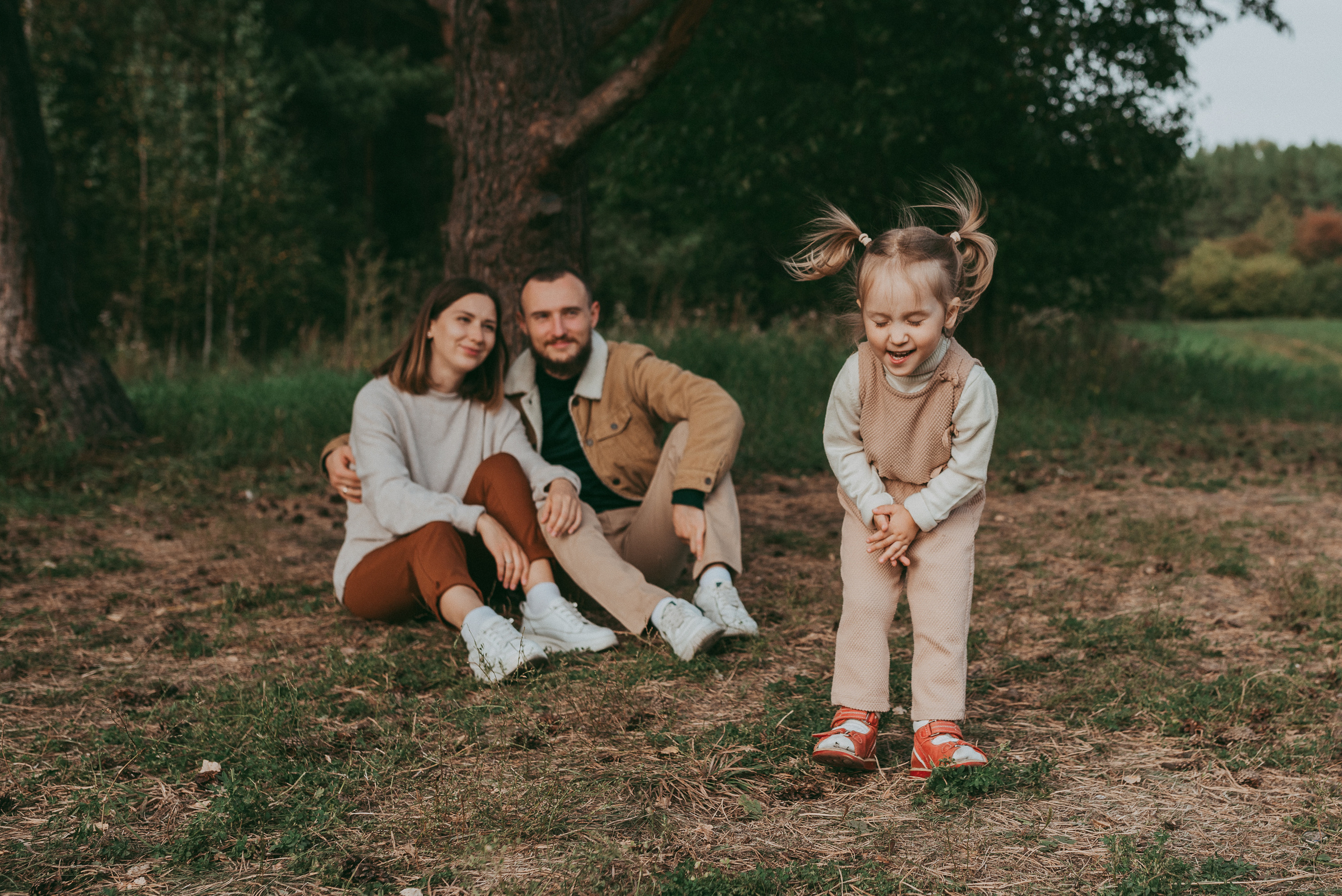 Даша, Женя и Алисочка. Семейный и детский фотограф в Новосибирске и Краснообске — Анна Ким