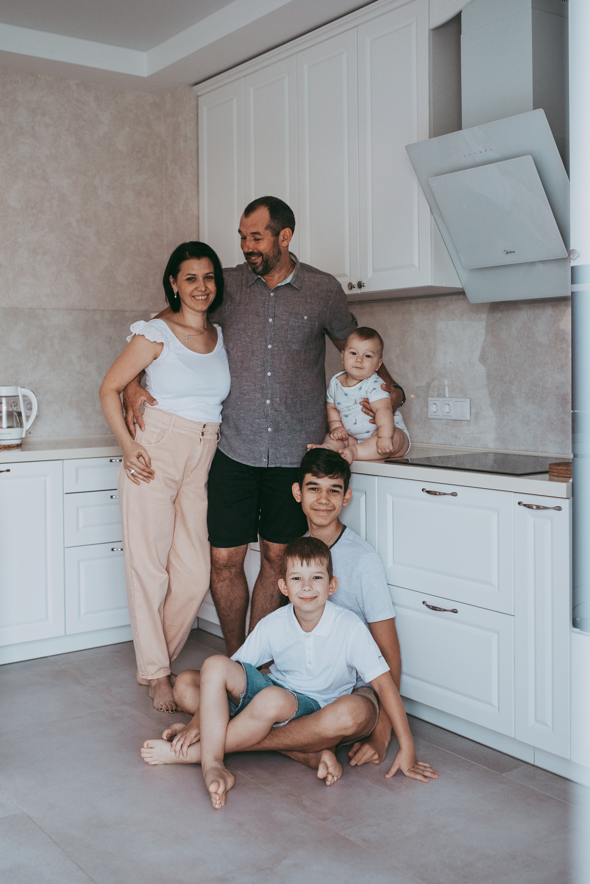 Лена, Рома и сыновья. Семейный и детский фотограф в Новосибирске и Краснообске — Анна Ким