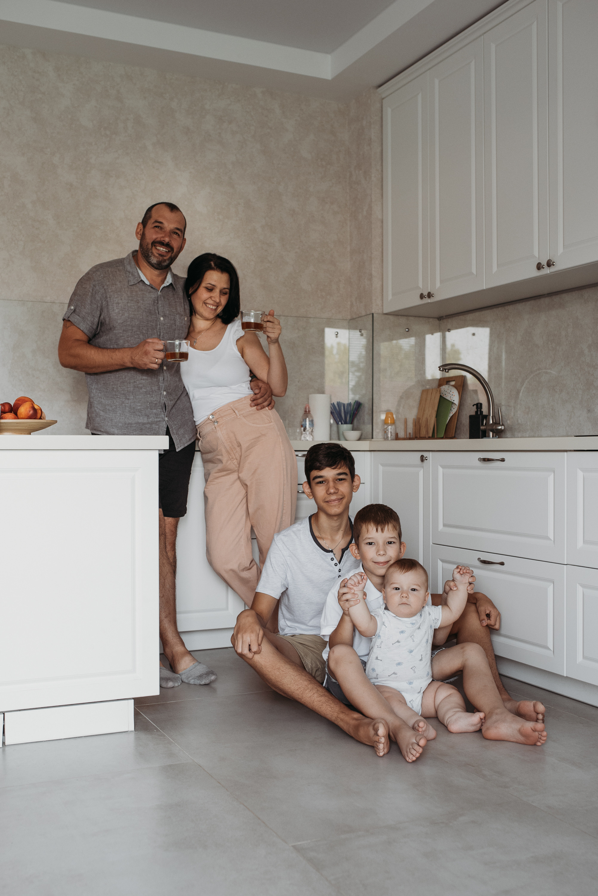 Лена, Рома и сыновья. Семейный и детский фотограф в Новосибирске и Краснообске — Анна Ким