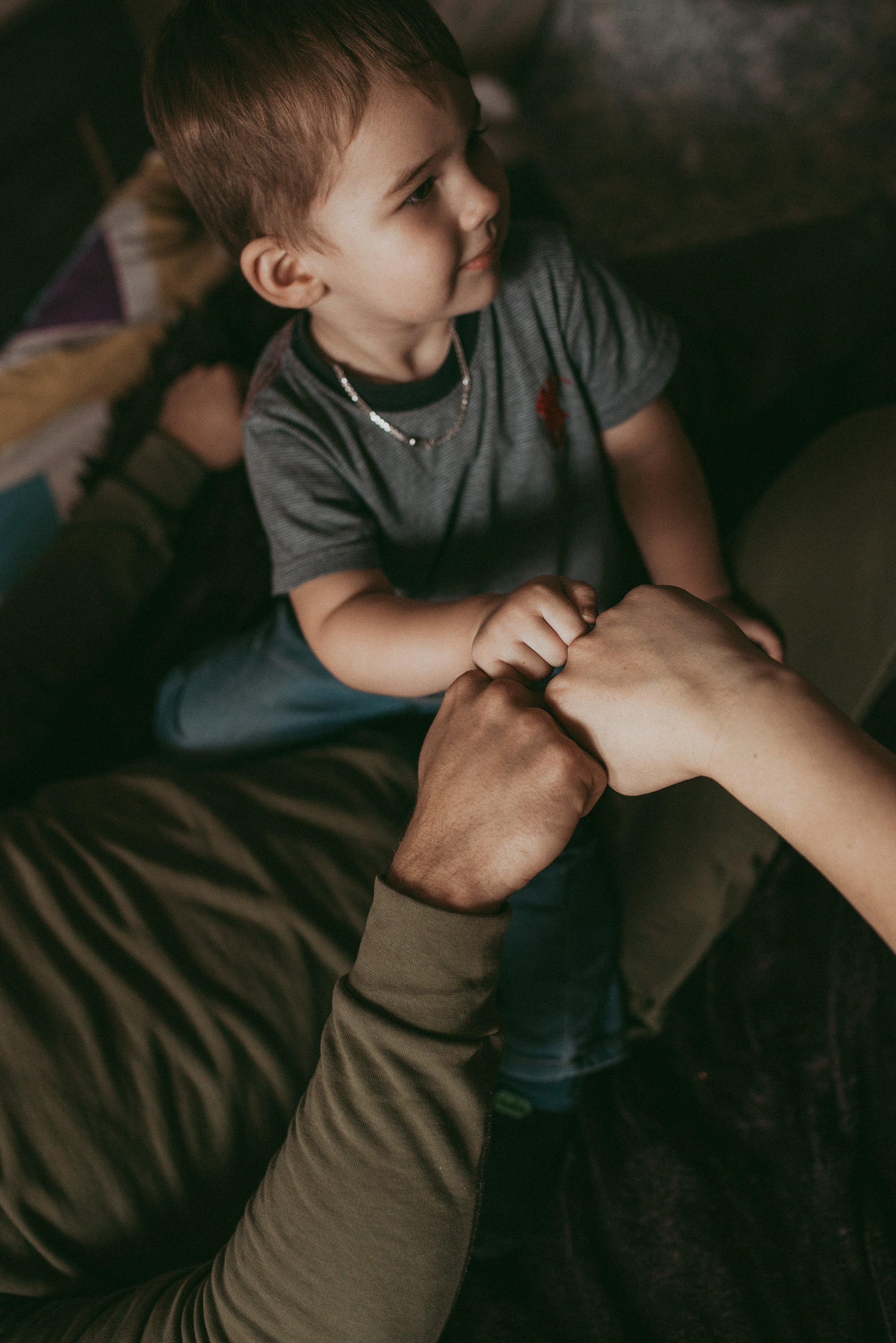 Таня, Антон и Левушка. Семейный и детский фотограф в Новосибирске и Краснообске — Анна Ким