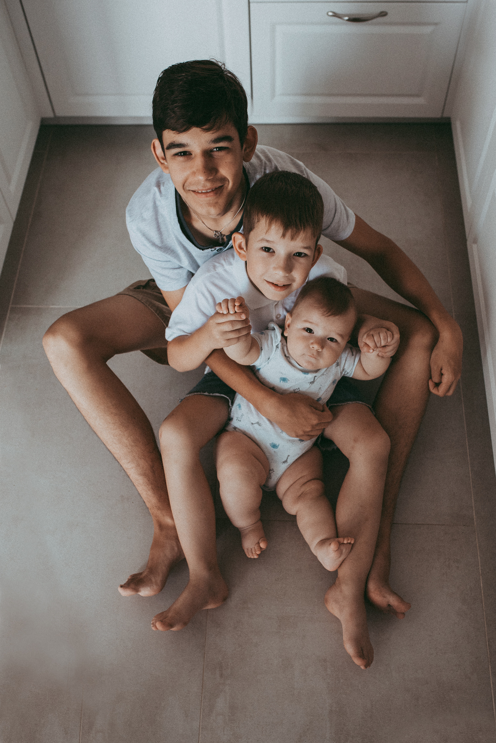 Лена, Рома и сыновья. Семейный и детский фотограф в Новосибирске и Краснообске — Анна Ким