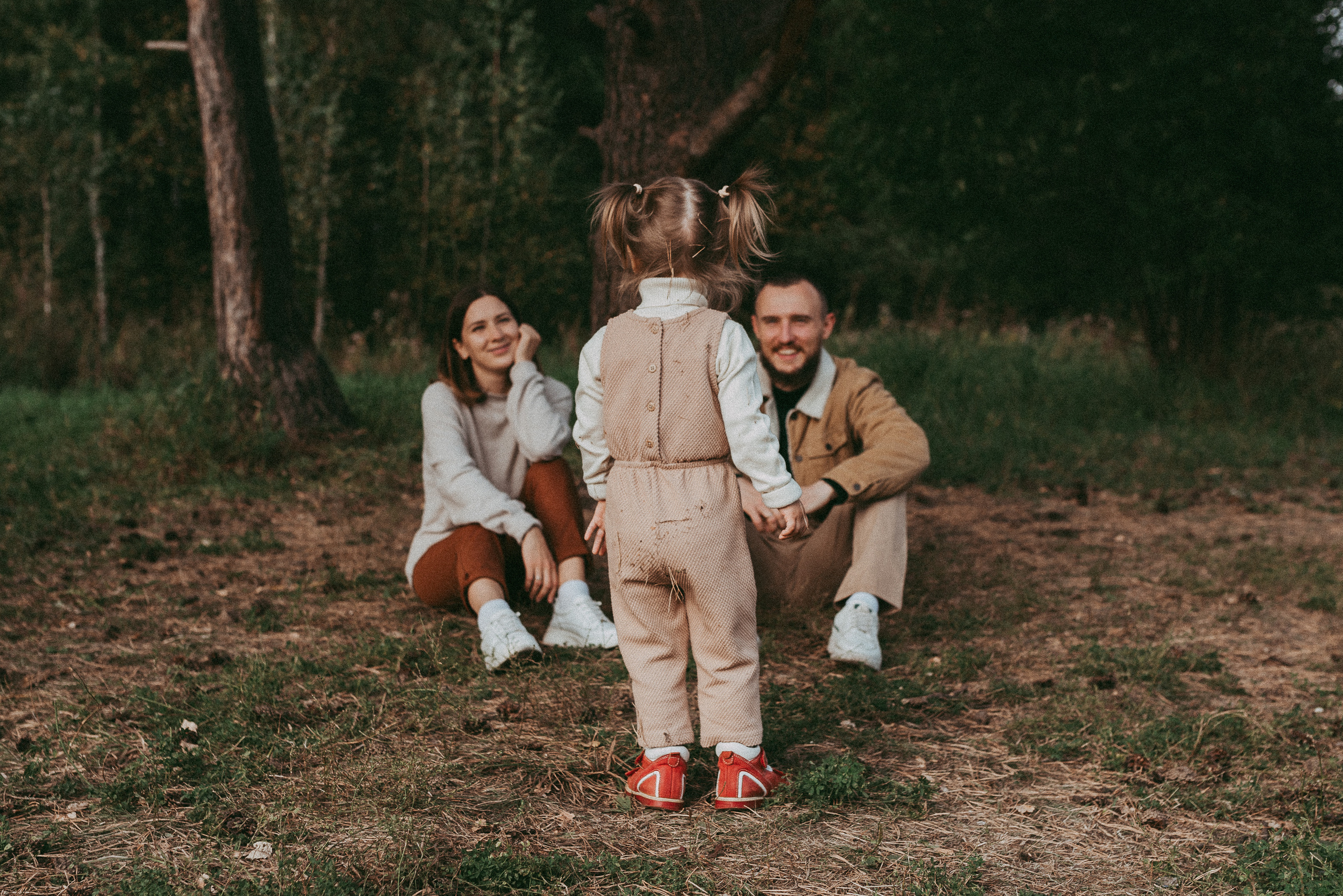 Даша, Женя и Алисочка. Семейный и детский фотограф в Новосибирске и Краснообске — Анна Ким