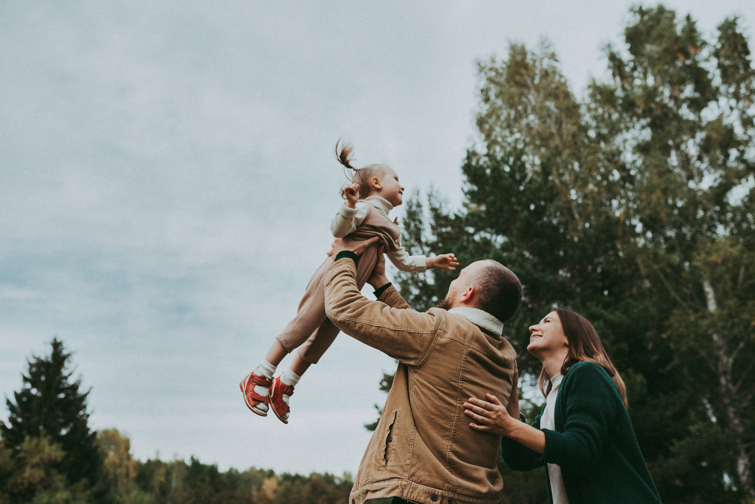 Даша, Женя и Алисочка. Семейный и детский фотограф в Новосибирске и Краснообске — Анна Ким