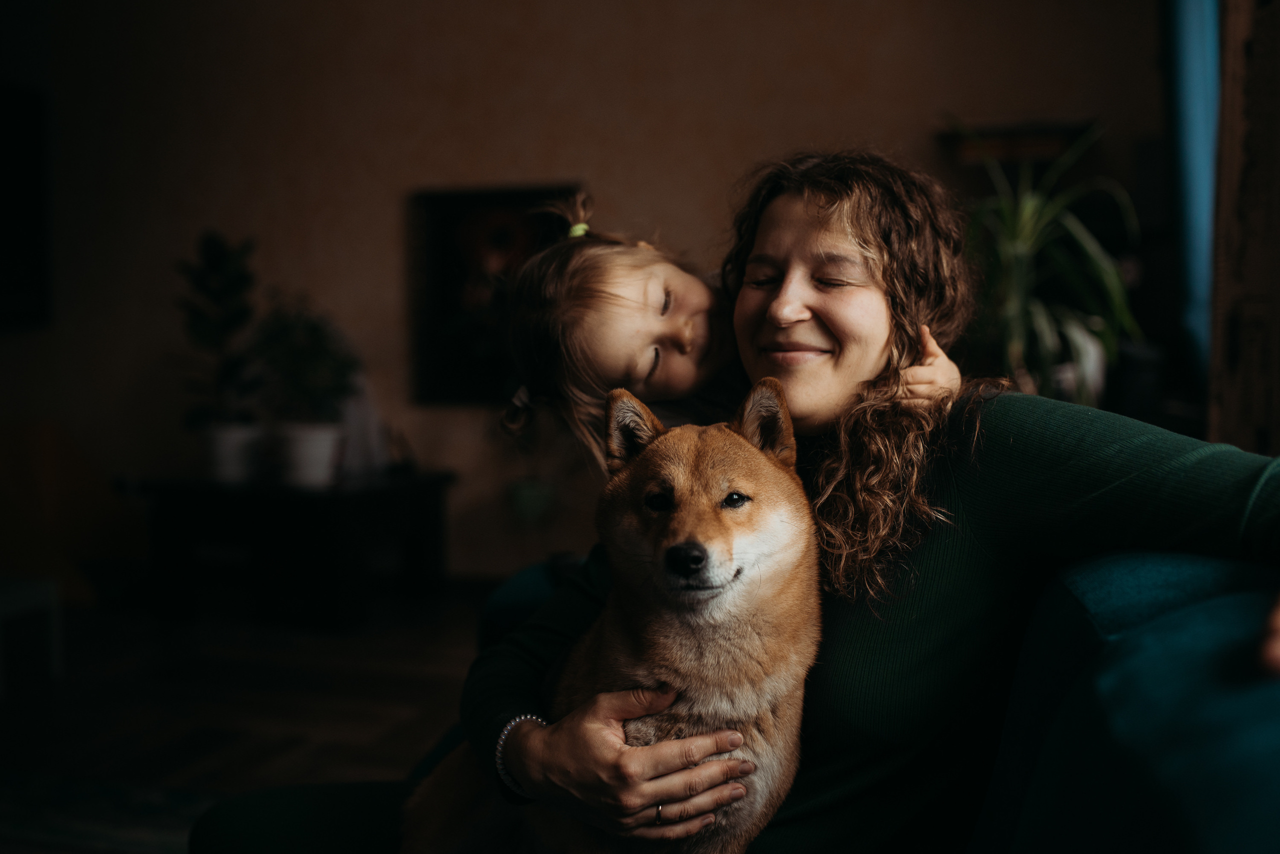 Лена, Ева и Юкки. Семейный и детский фотограф в Новосибирске и Краснообске — Анна Ким