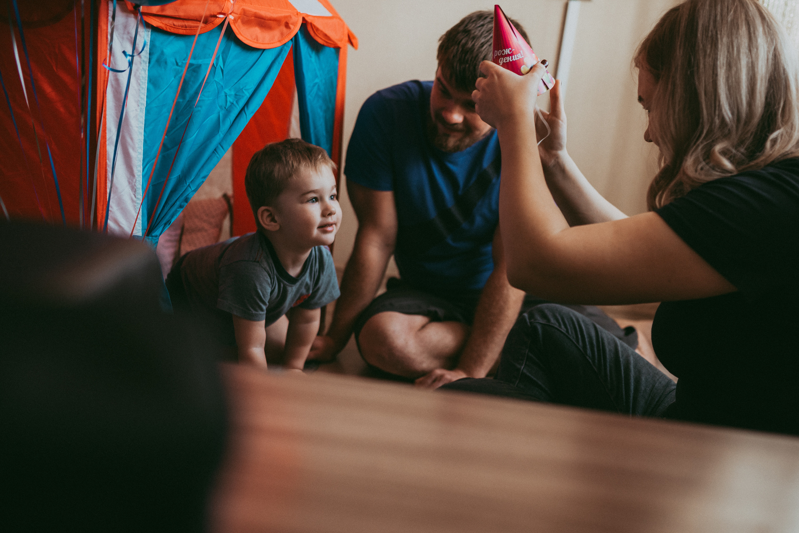 Таня, Антон и Левушка. Семейный и детский фотограф в Новосибирске и Краснообске — Анна Ким