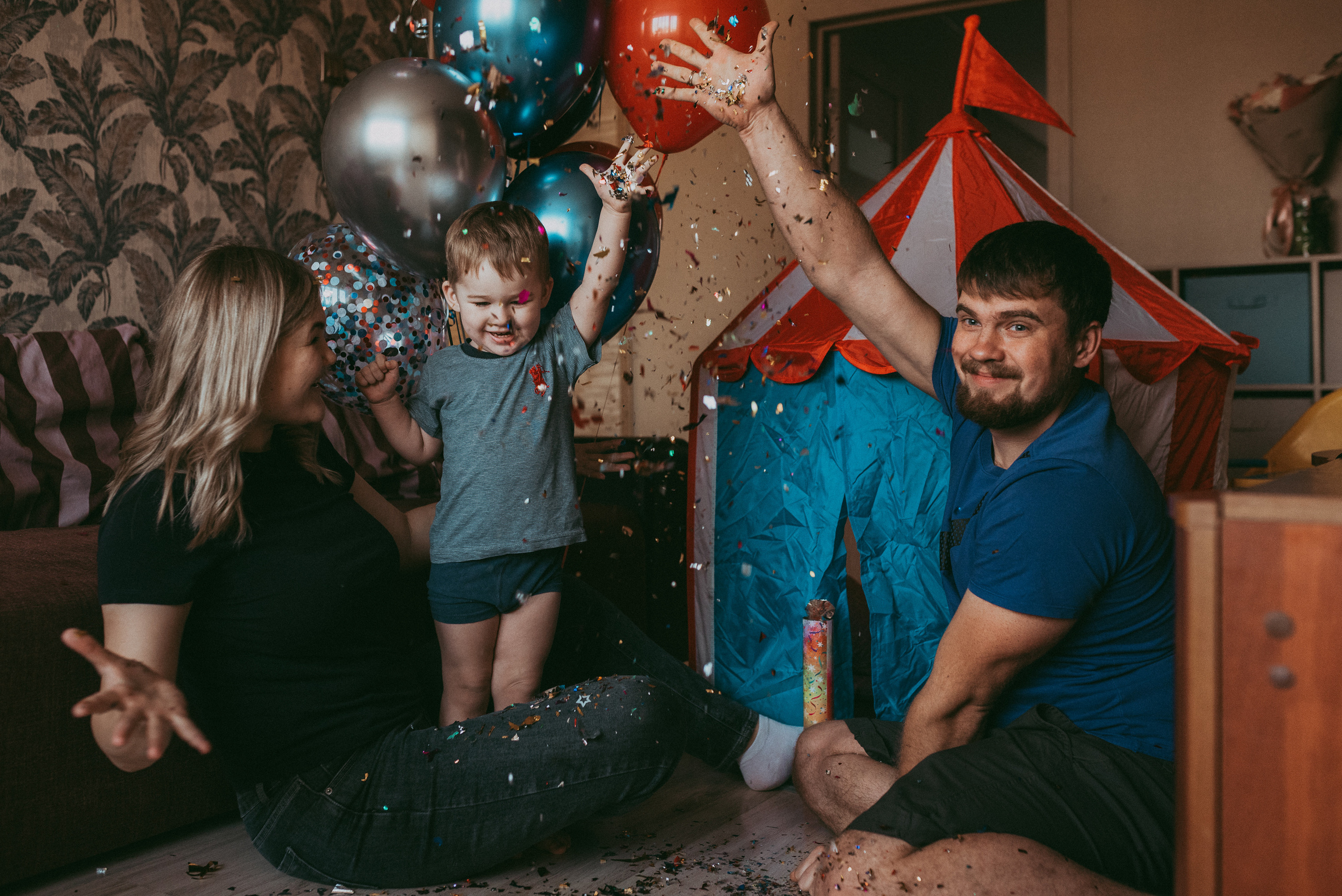 Таня, Антон и Левушка. Семейный и детский фотограф в Новосибирске и Краснообске — Анна Ким