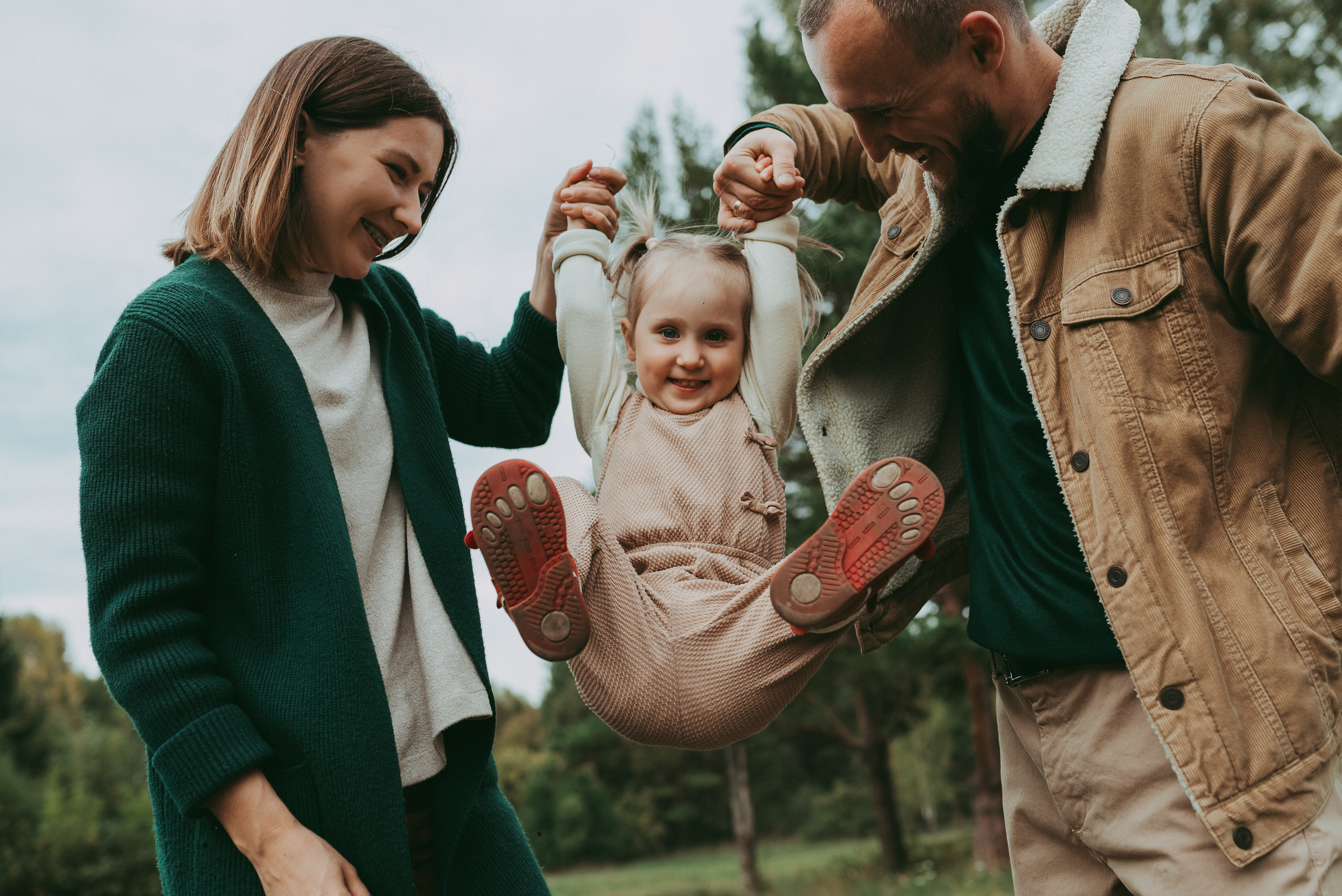 Даша, Женя и Алисочка. Семейный и детский фотограф в Новосибирске и Краснообске — Анна Ким