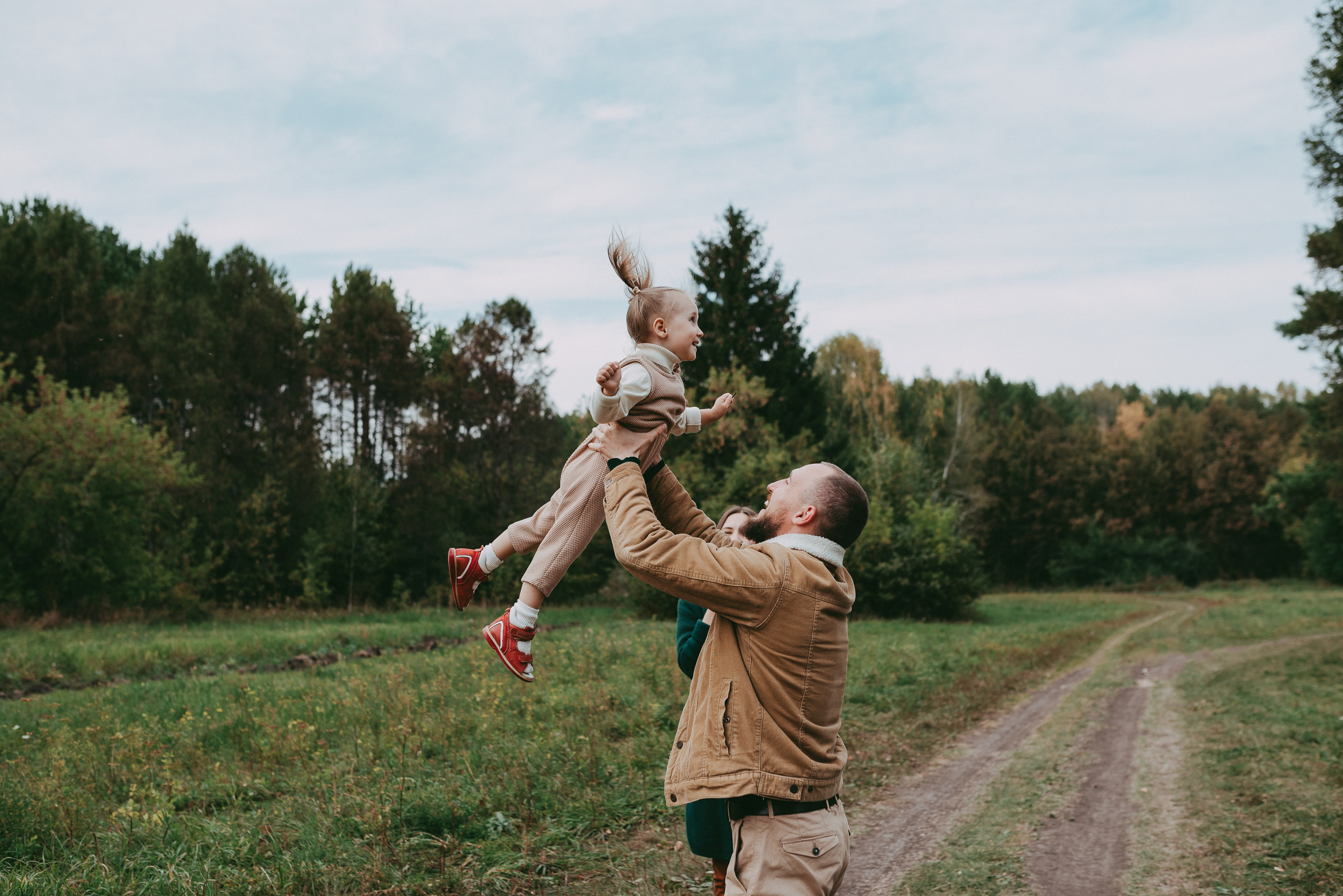 Даша, Женя и Алисочка. Семейный и детский фотограф в Новосибирске и Краснообске — Анна Ким