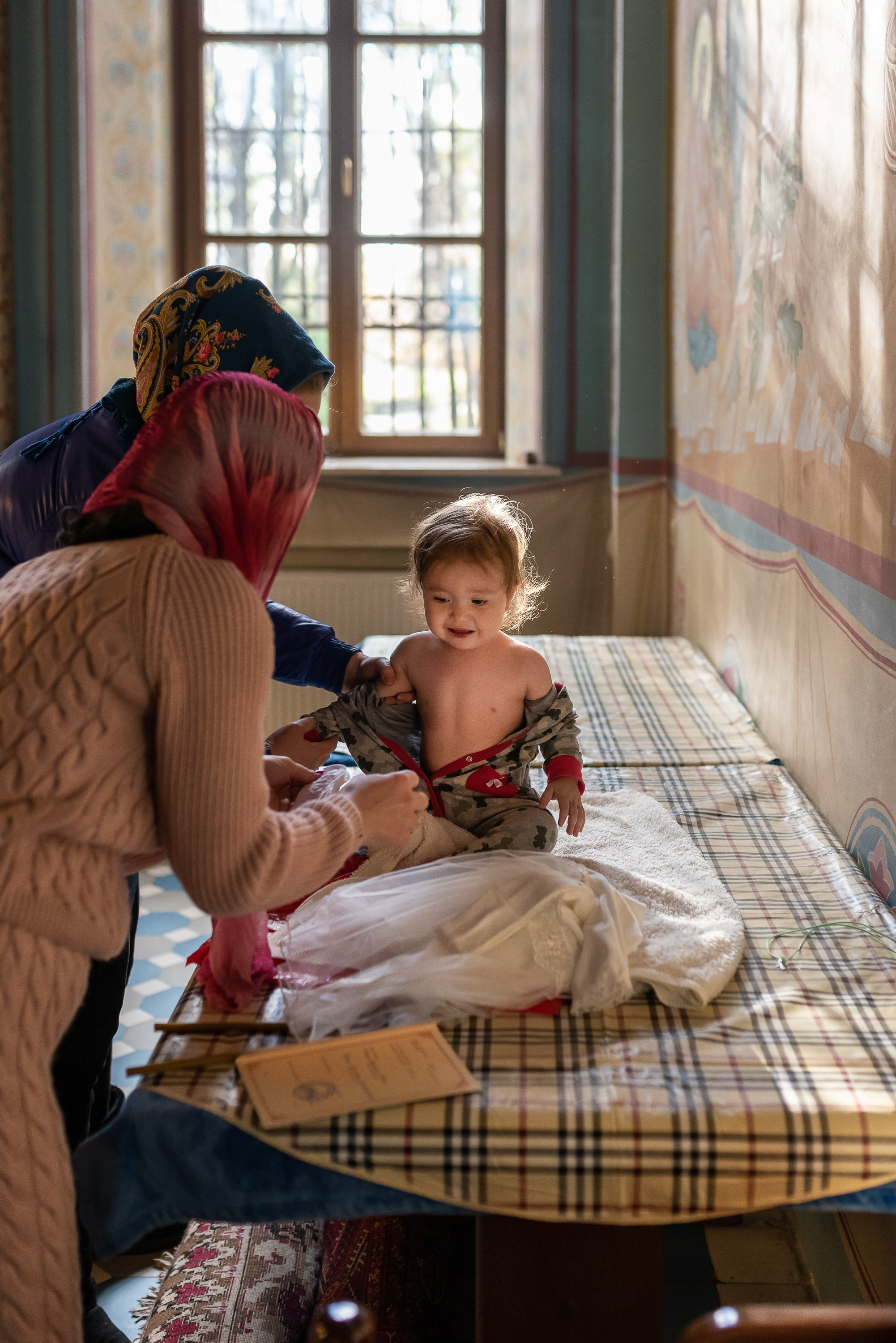 Крещение Розы. Фотограф Андрей Зикеев, фотостудия AzArt Studio в Москве