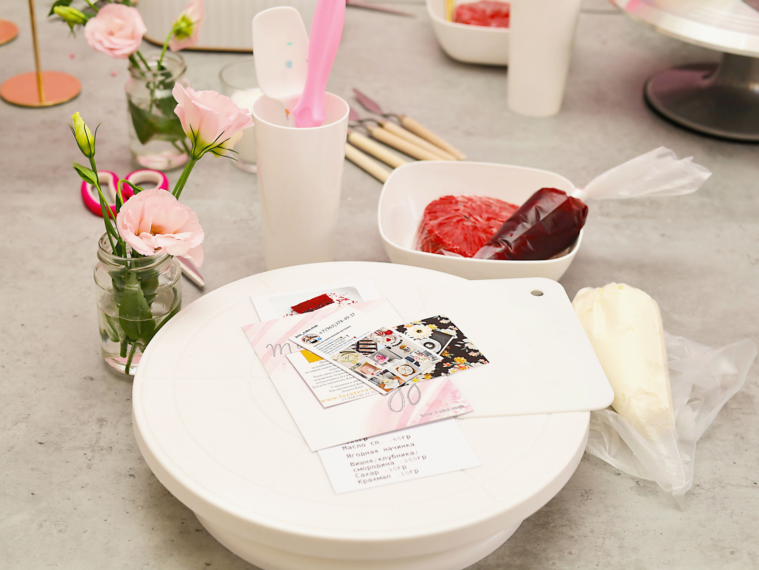 Мастер класс по изготовлению тортов. Фотограф  Москва&Сочи Лазарева Вита