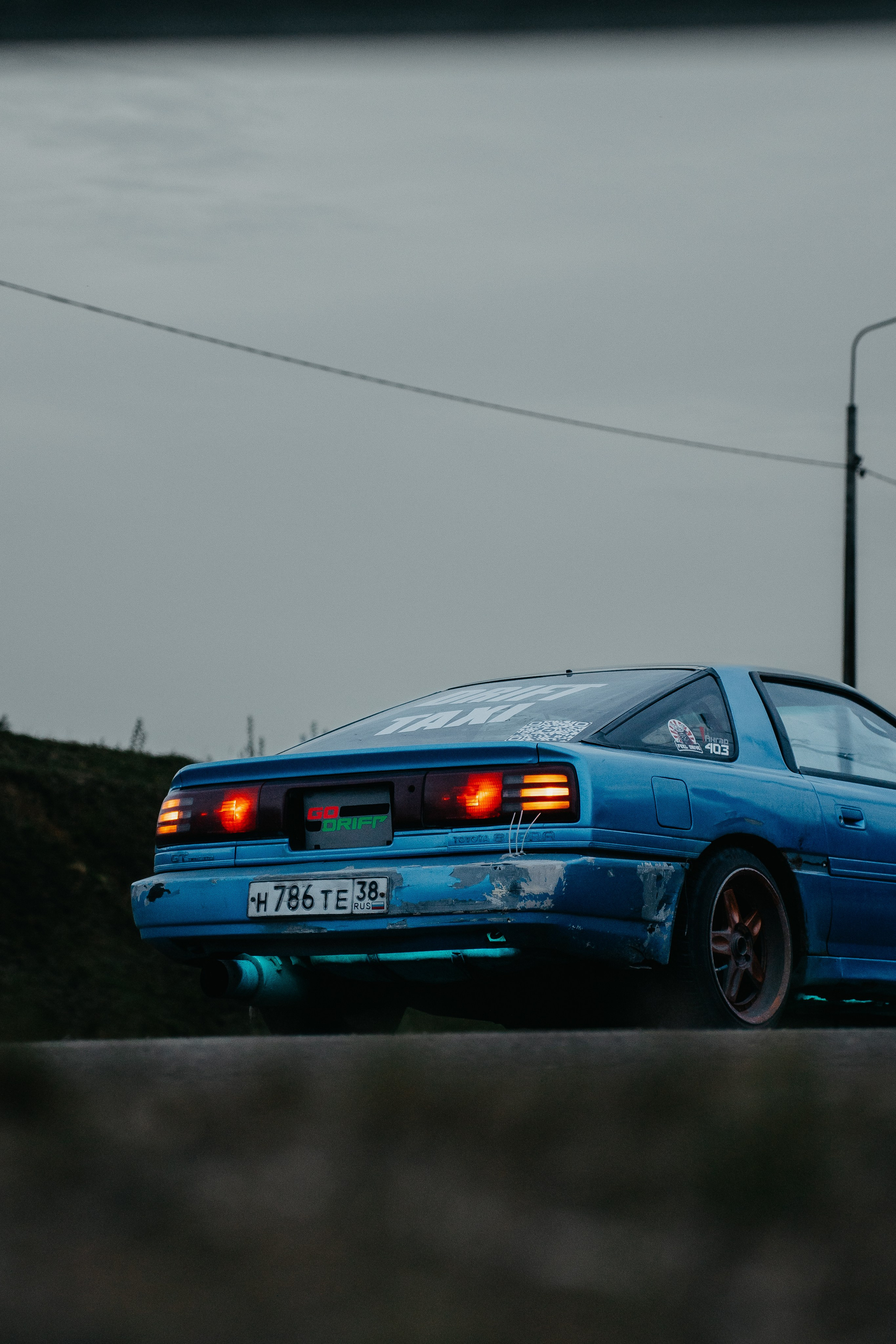 Toyota Supra. Фотограф, видеограф и пилот дрона на Байкале