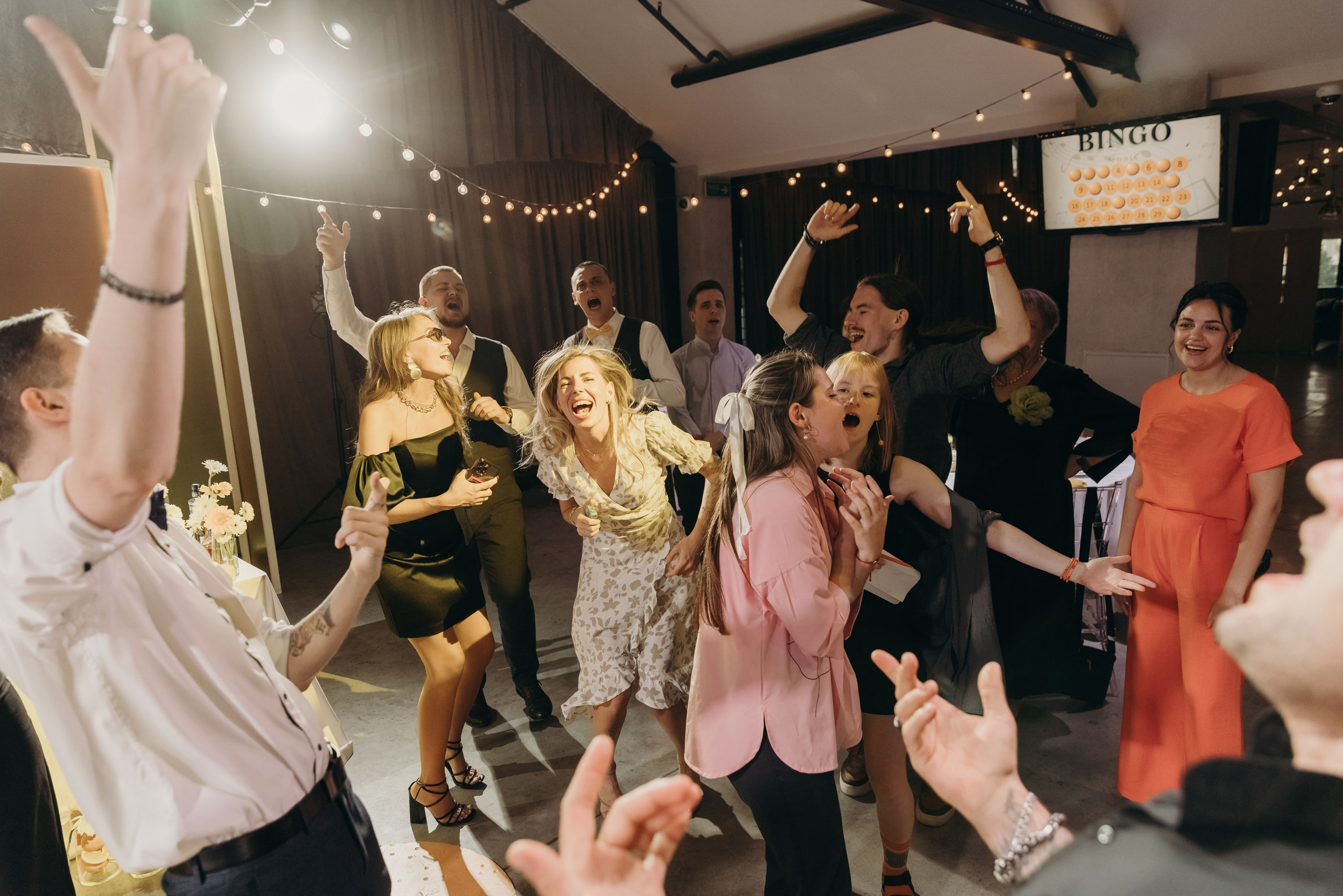 Свадебная вечеринка в Красноярске, лофт онегин, свадебное агентство