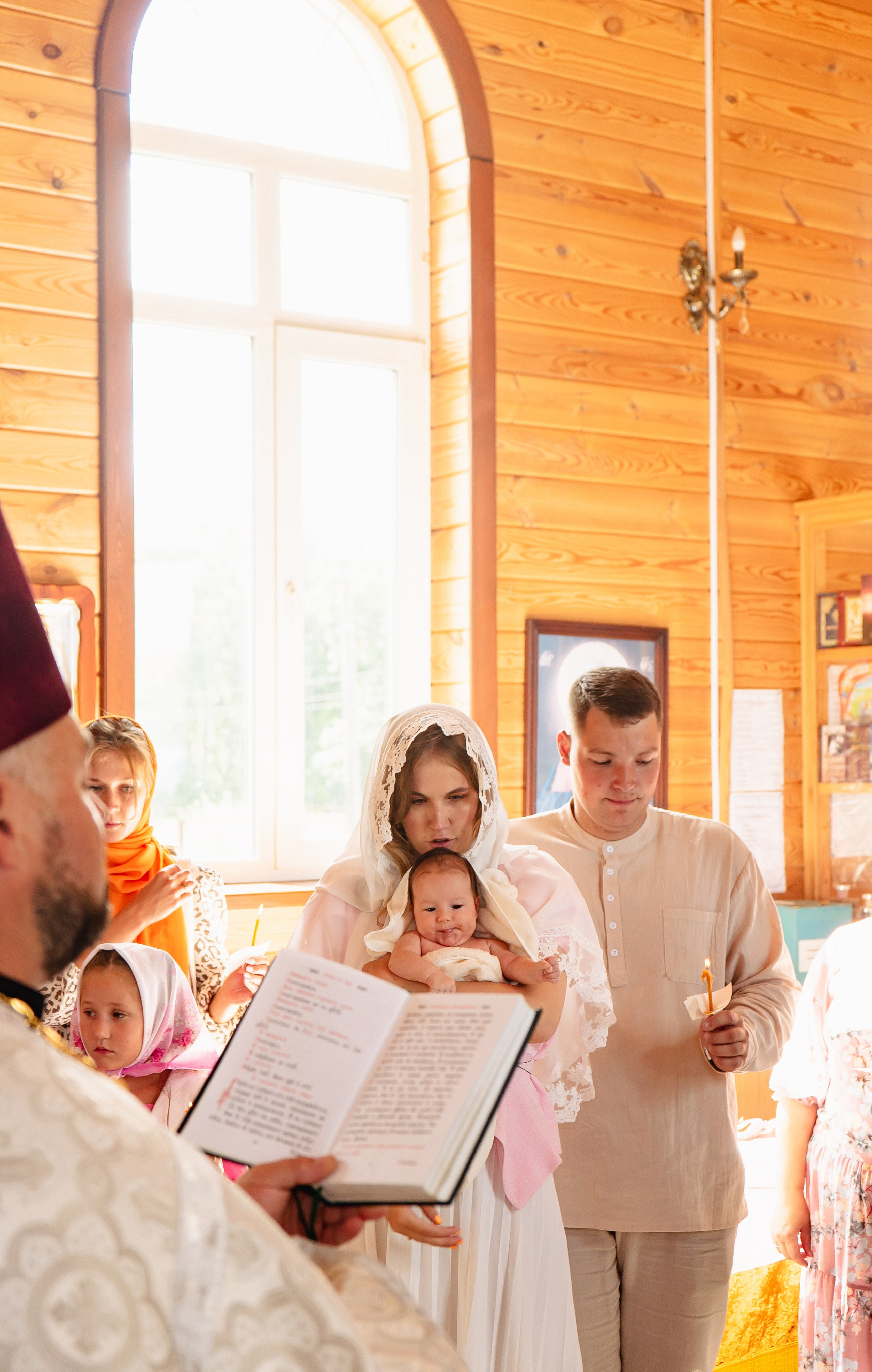 Таинство Крещения. Фотограф Татьяна Киреева.Кулебаки