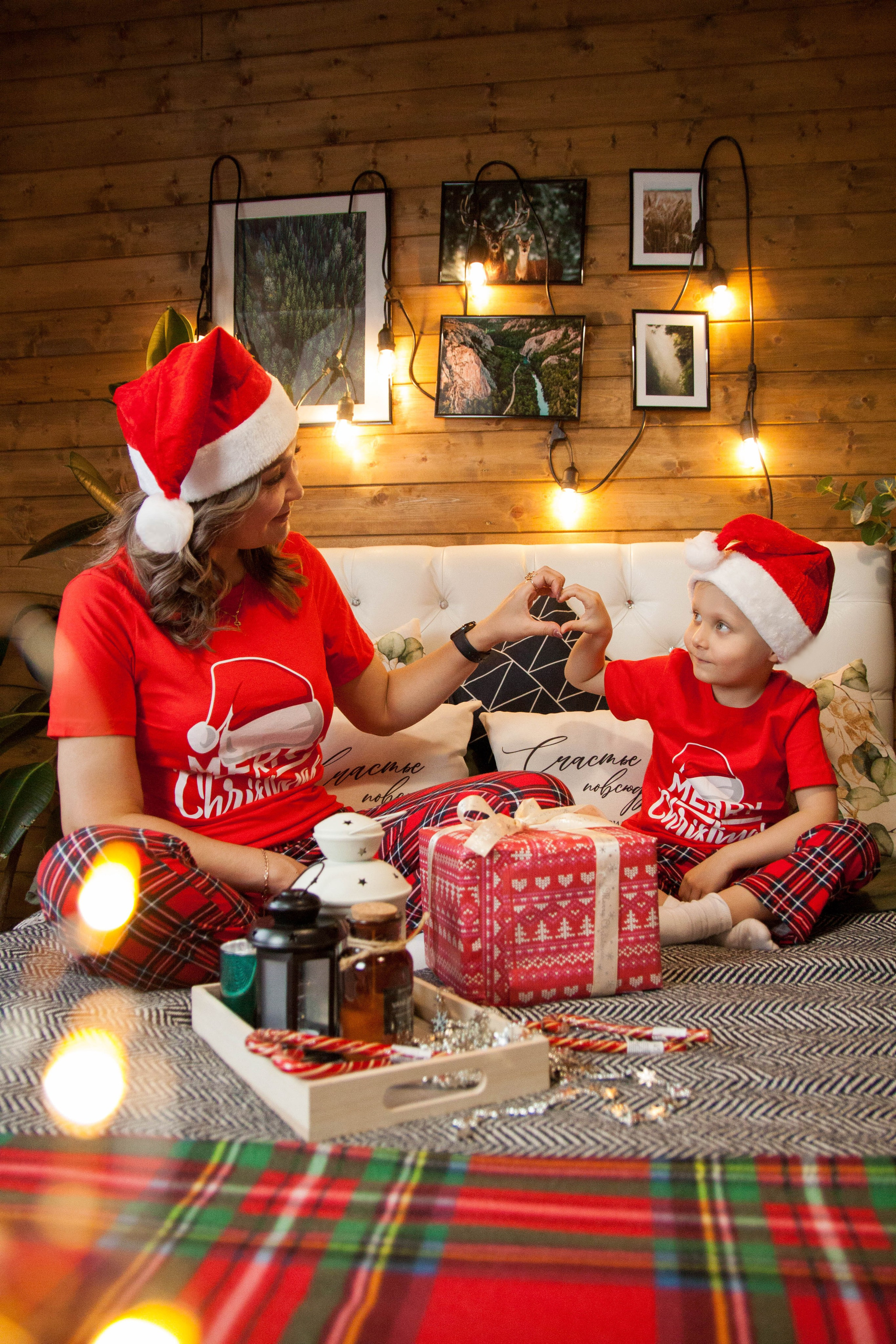 Новогодняя фотосессия «Регина и динамик». Свадебный фотограф