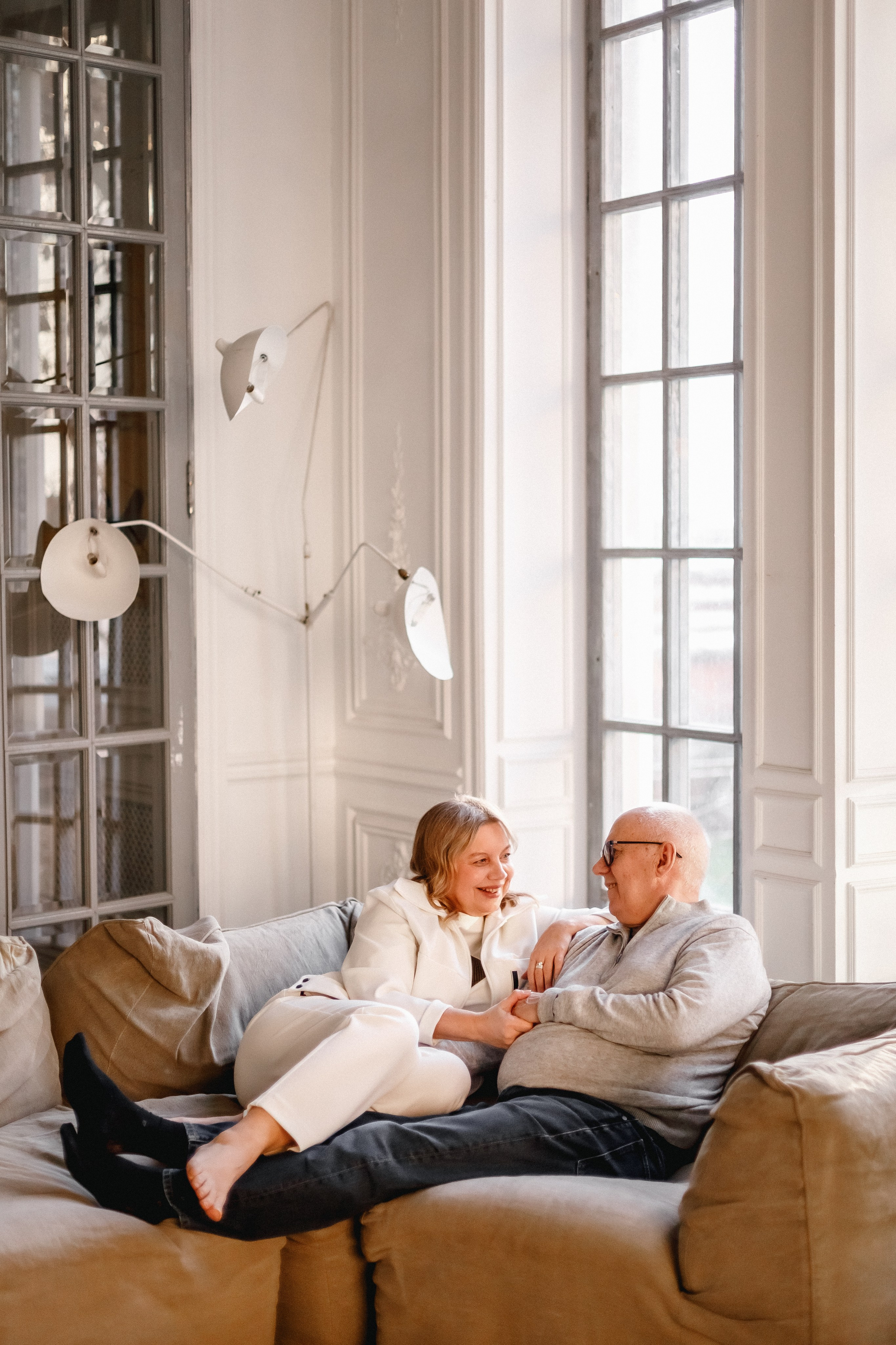 Виолетта и родители. Фотограф в Москве Базанова Дарья