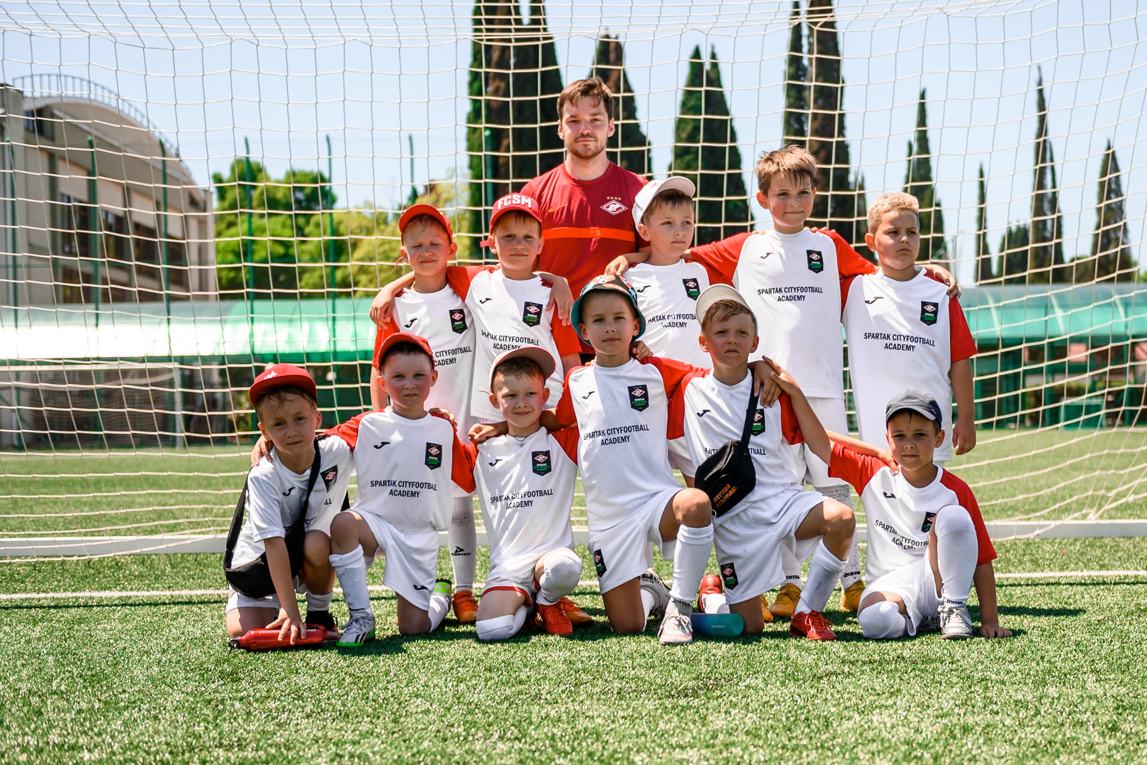 Детский лагерь футбольной школы Спартак. Свадебный и семейный фотограф София Невская