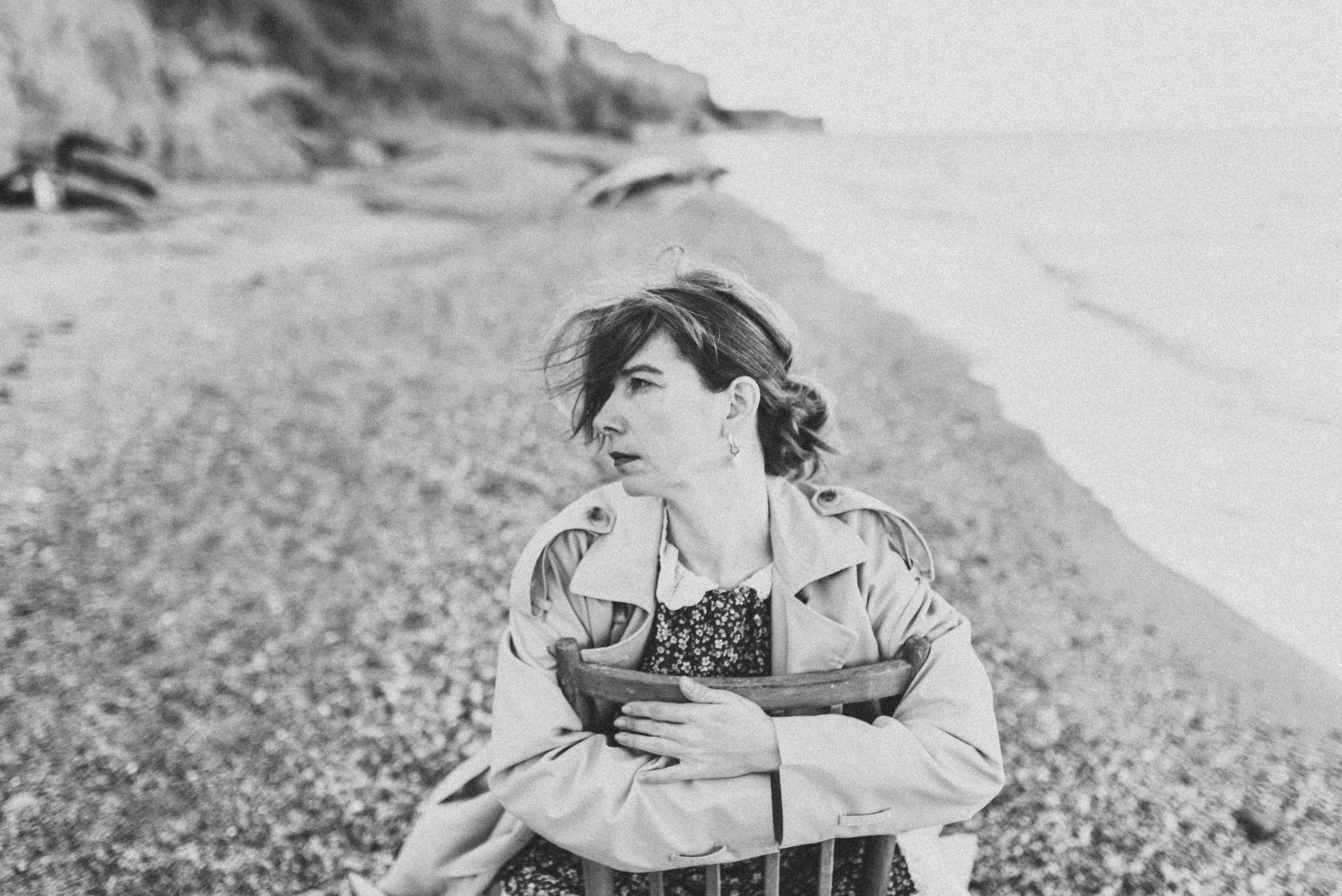 Фототерапия. Лена на пляже