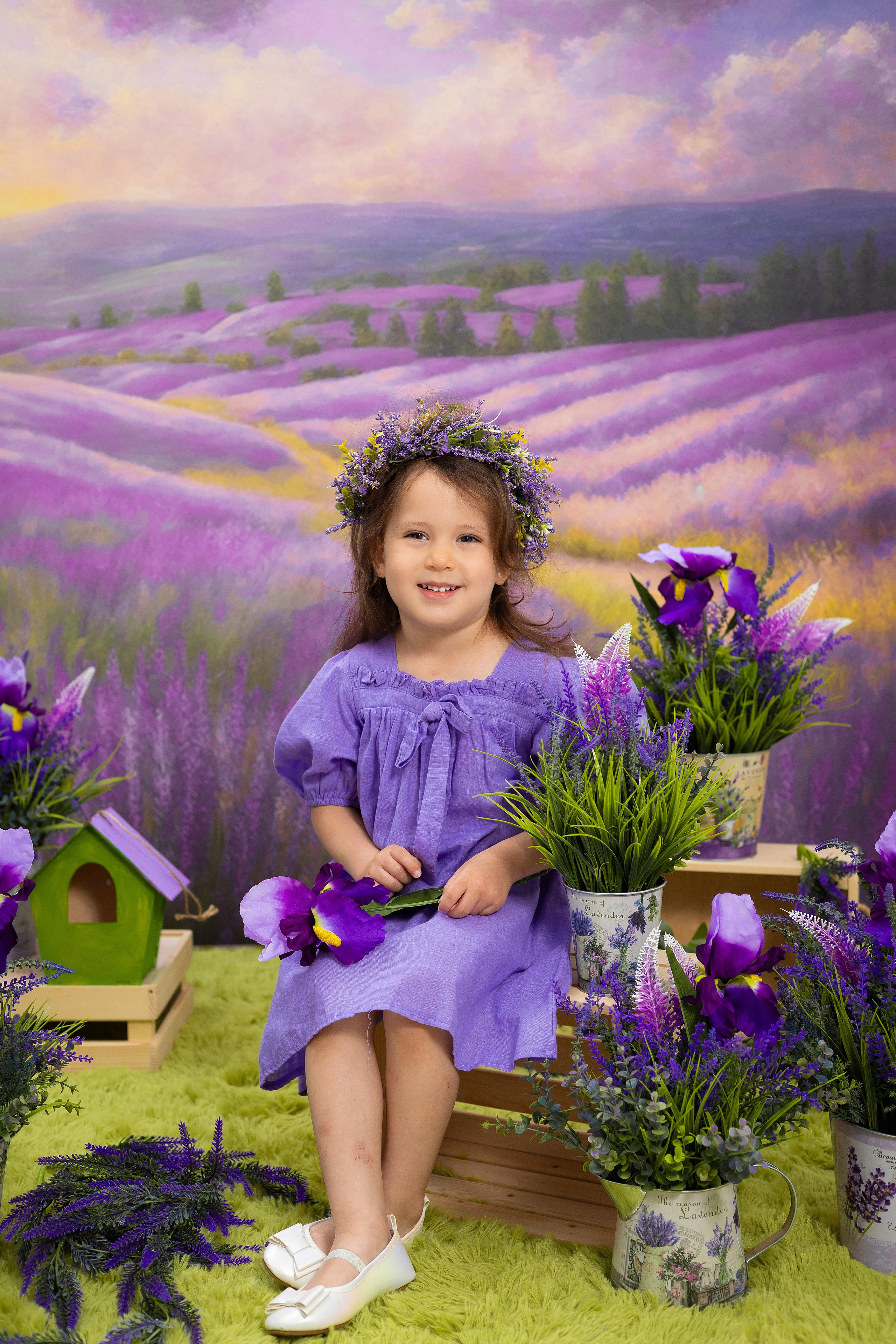 Фотосессия в лаванде