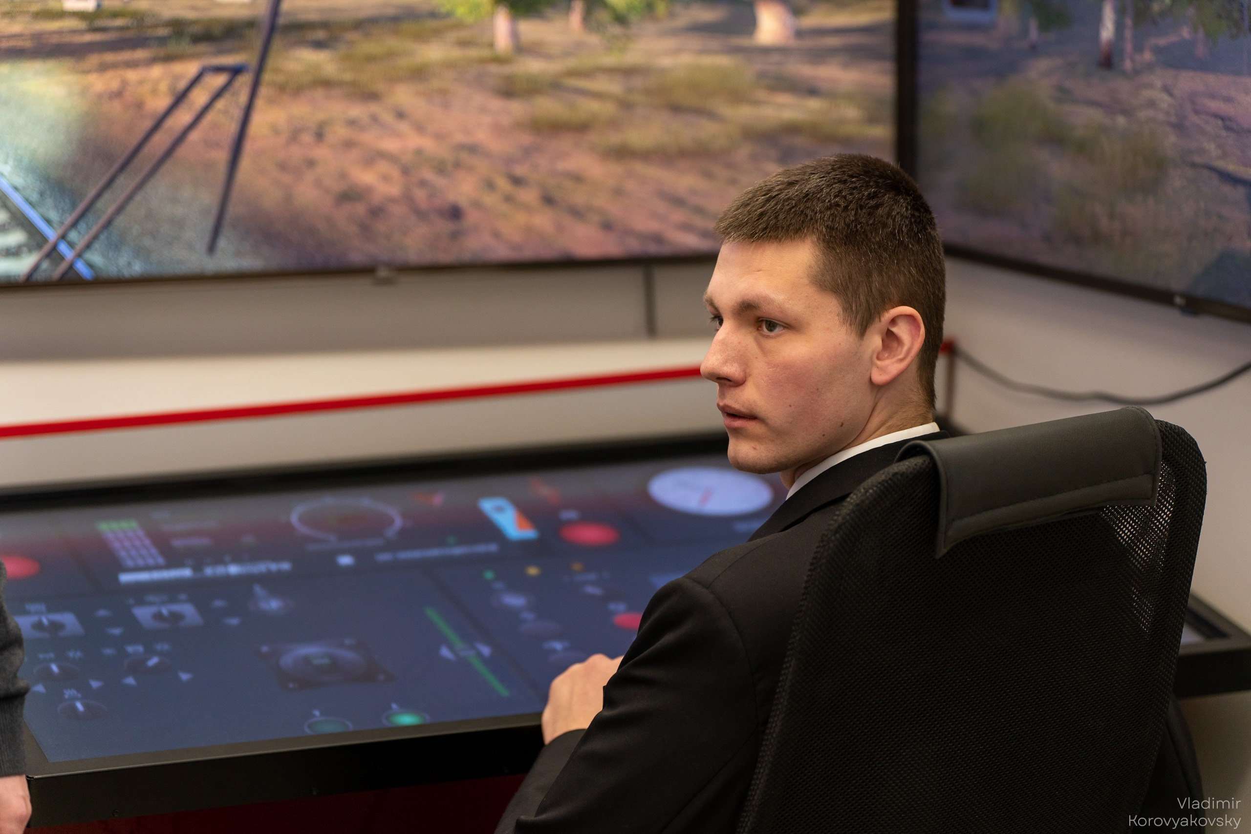 Открытие лабораторий. Фотограф Владимир Коровяковский