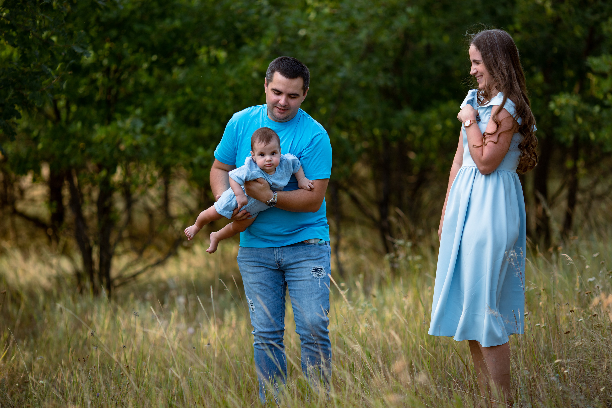 Андрей + Юля + Илья. Свадебный и семейный фотограф в Михайловке Полина Крипс
