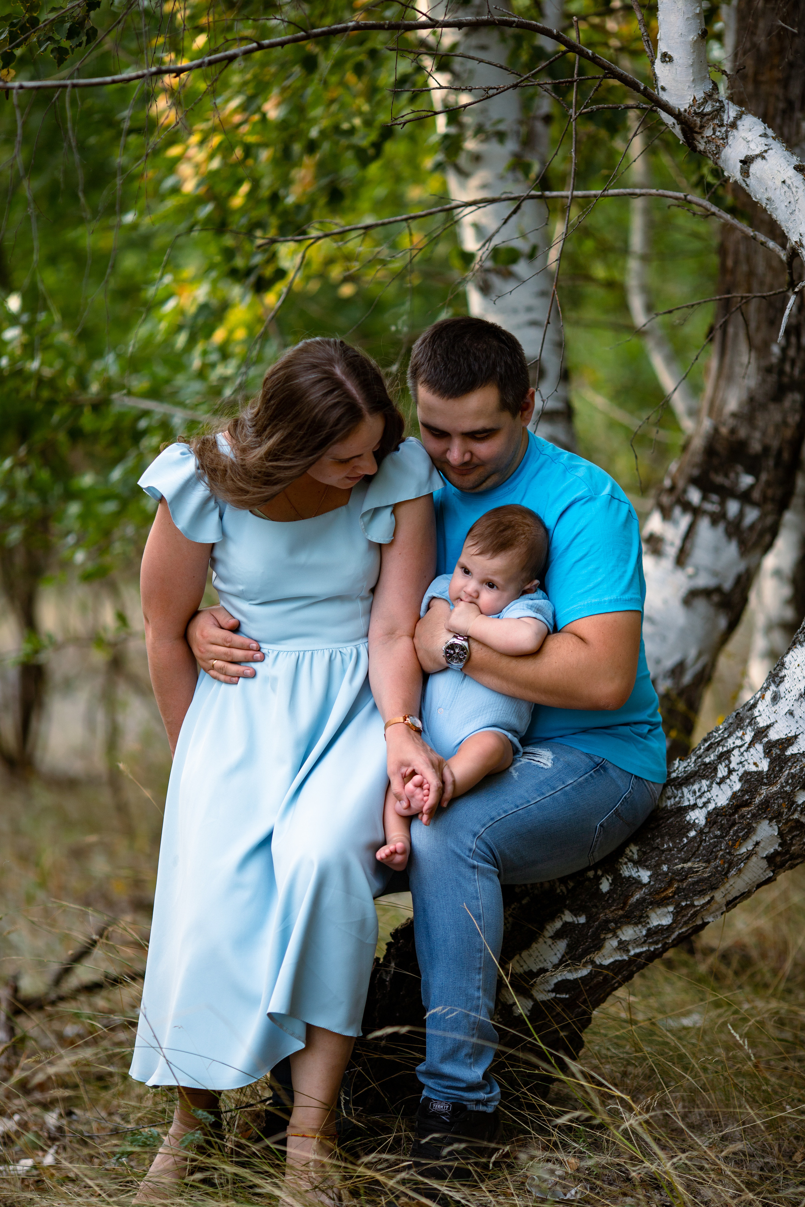 Андрей + Юля + Илья. Свадебный и семейный фотограф в Михайловке Полина Крипс