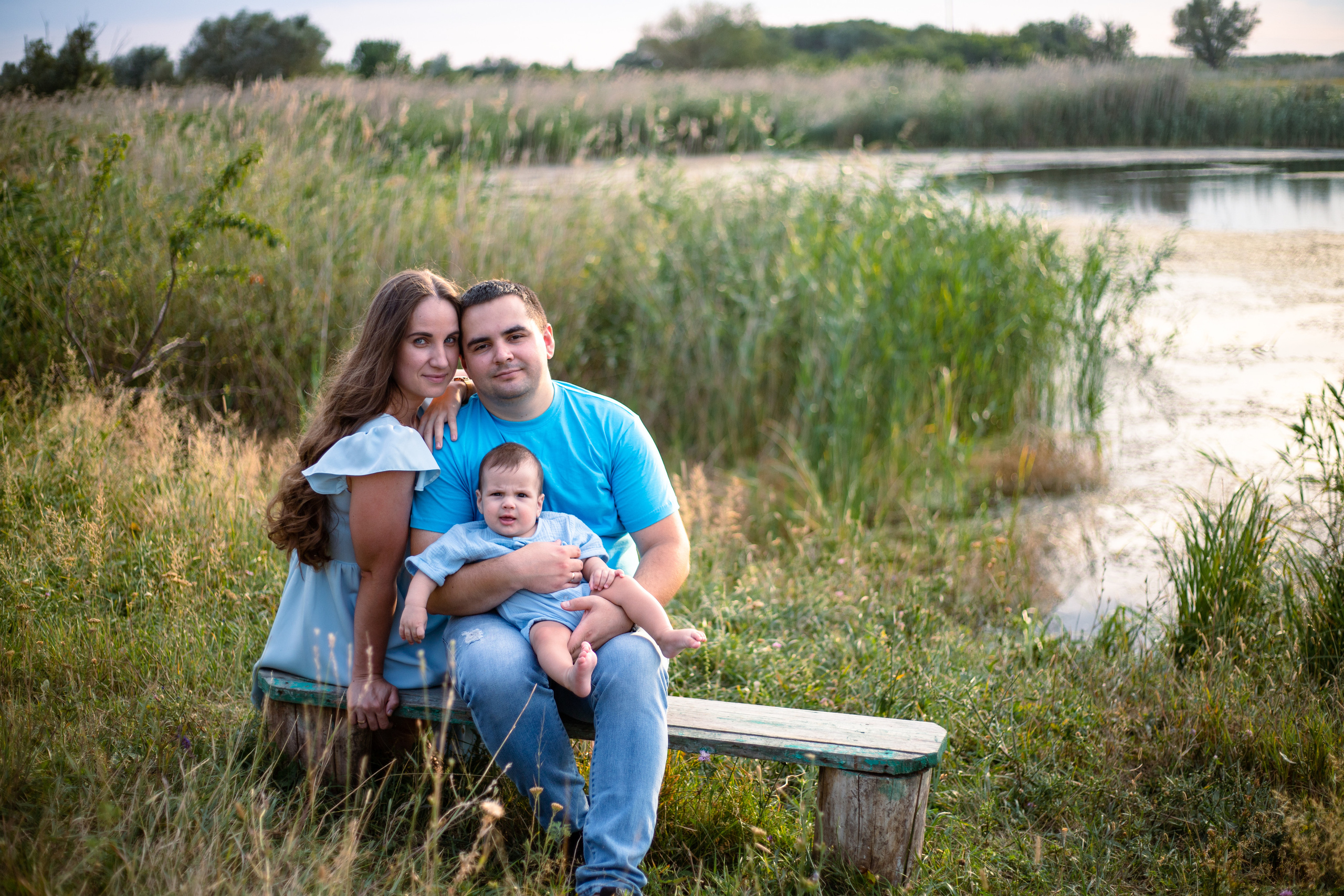 Андрей + Юля + Илья. Свадебный и семейный фотограф в Михайловке Полина Крипс