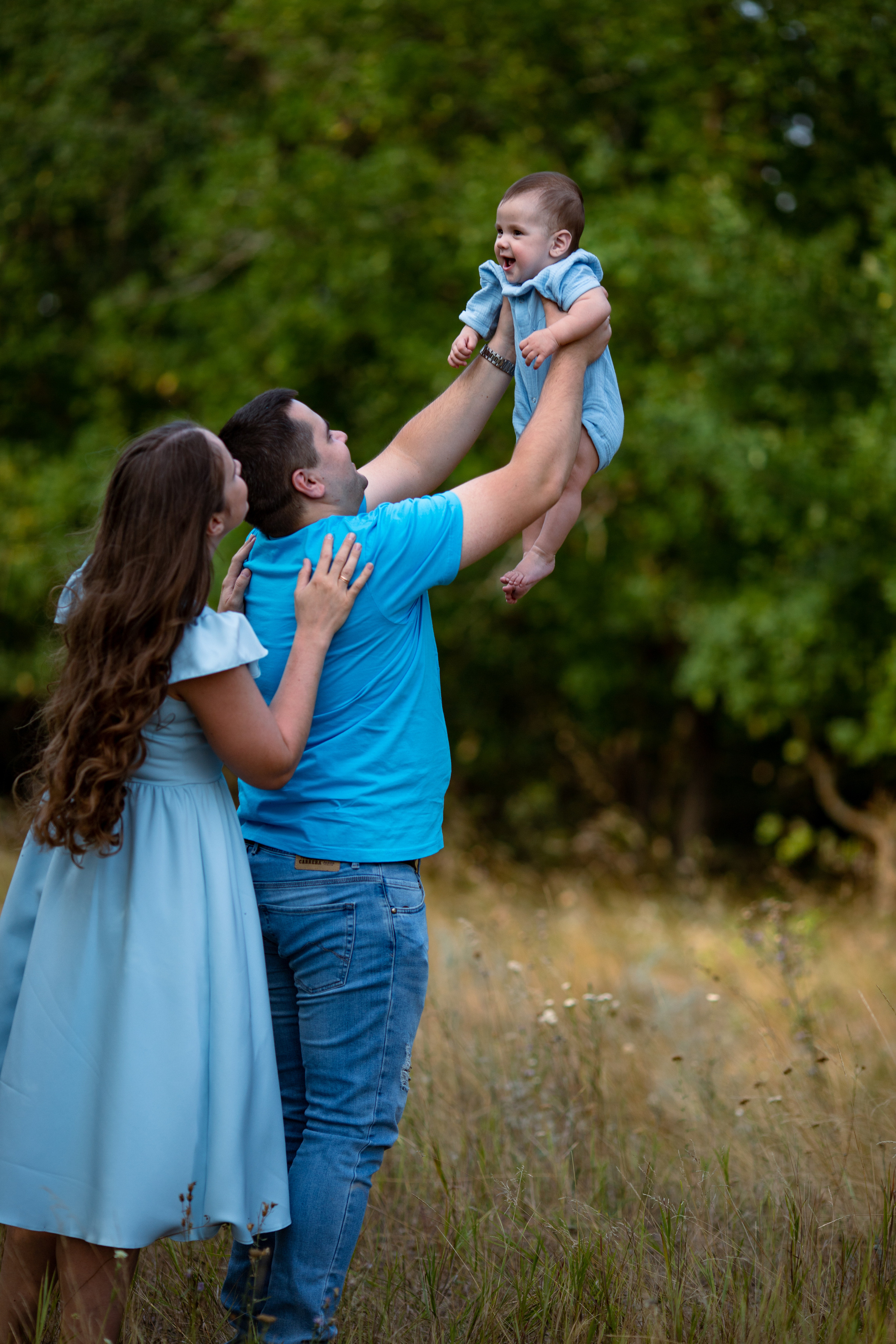 Андрей + Юля + Илья. Свадебный и семейный фотограф в Михайловке Полина Крипс