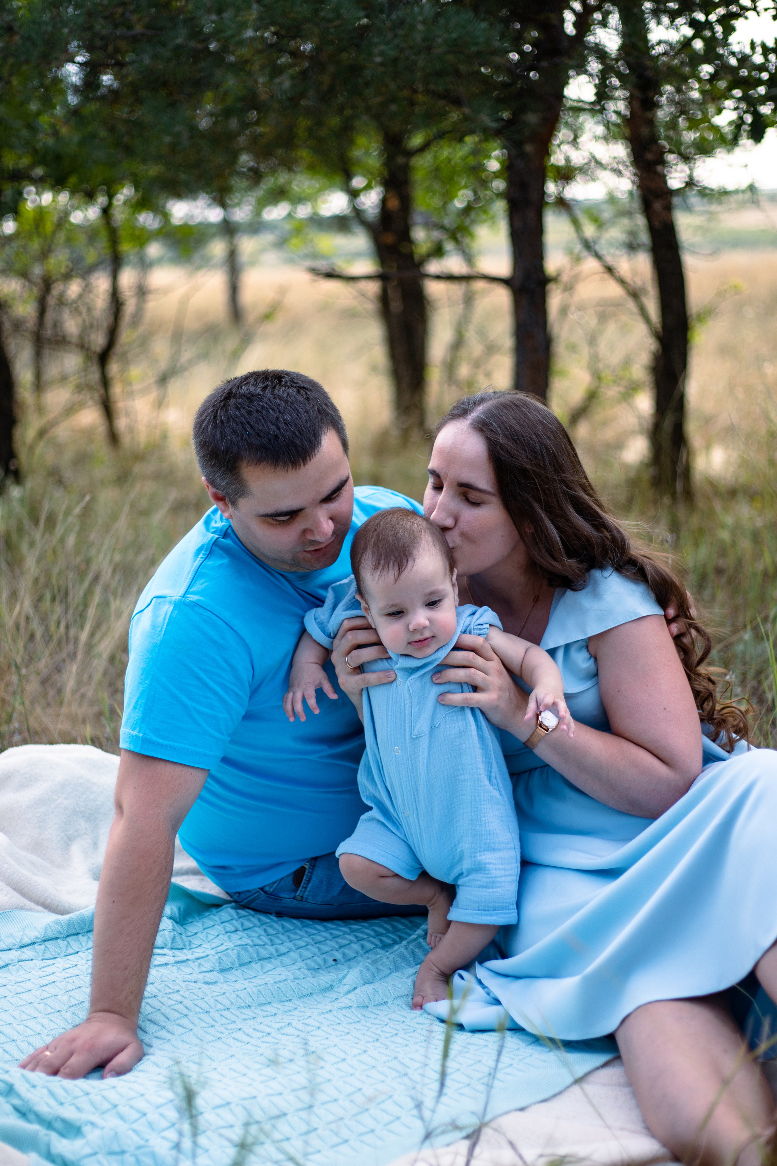 Андрей + Юля + Илья. Свадебный и семейный фотограф в Михайловке Полина Крипс