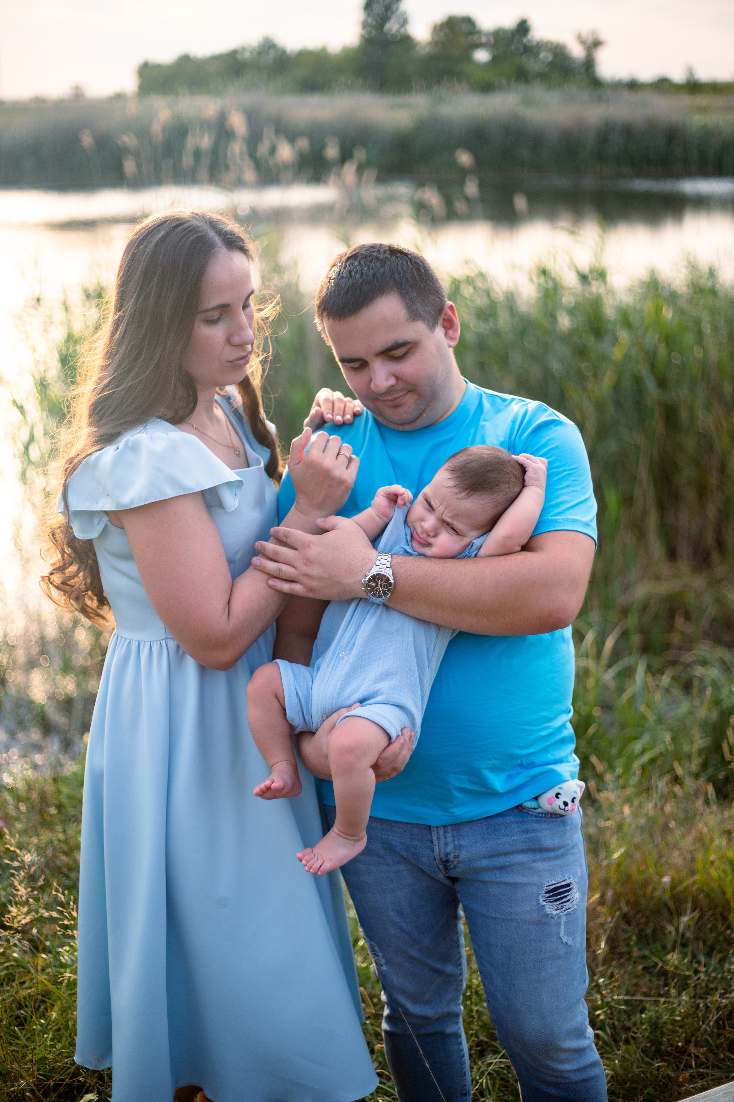 Андрей + Юля + Илья. Свадебный и семейный фотограф в Михайловке Полина Крипс