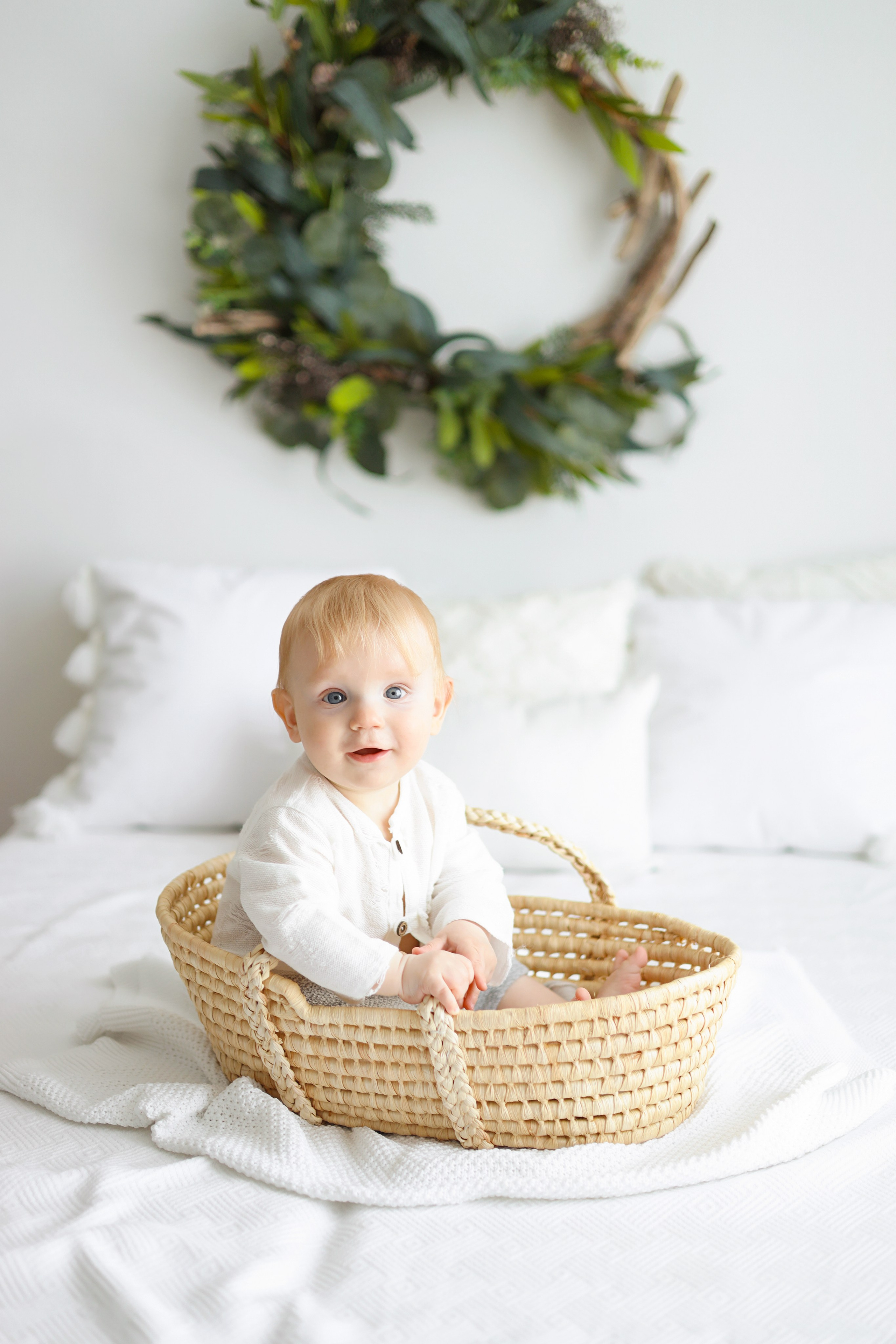 Владу 9 месяцев. Фотограф новорожденных Москва. Ньюборн фотограф Москва