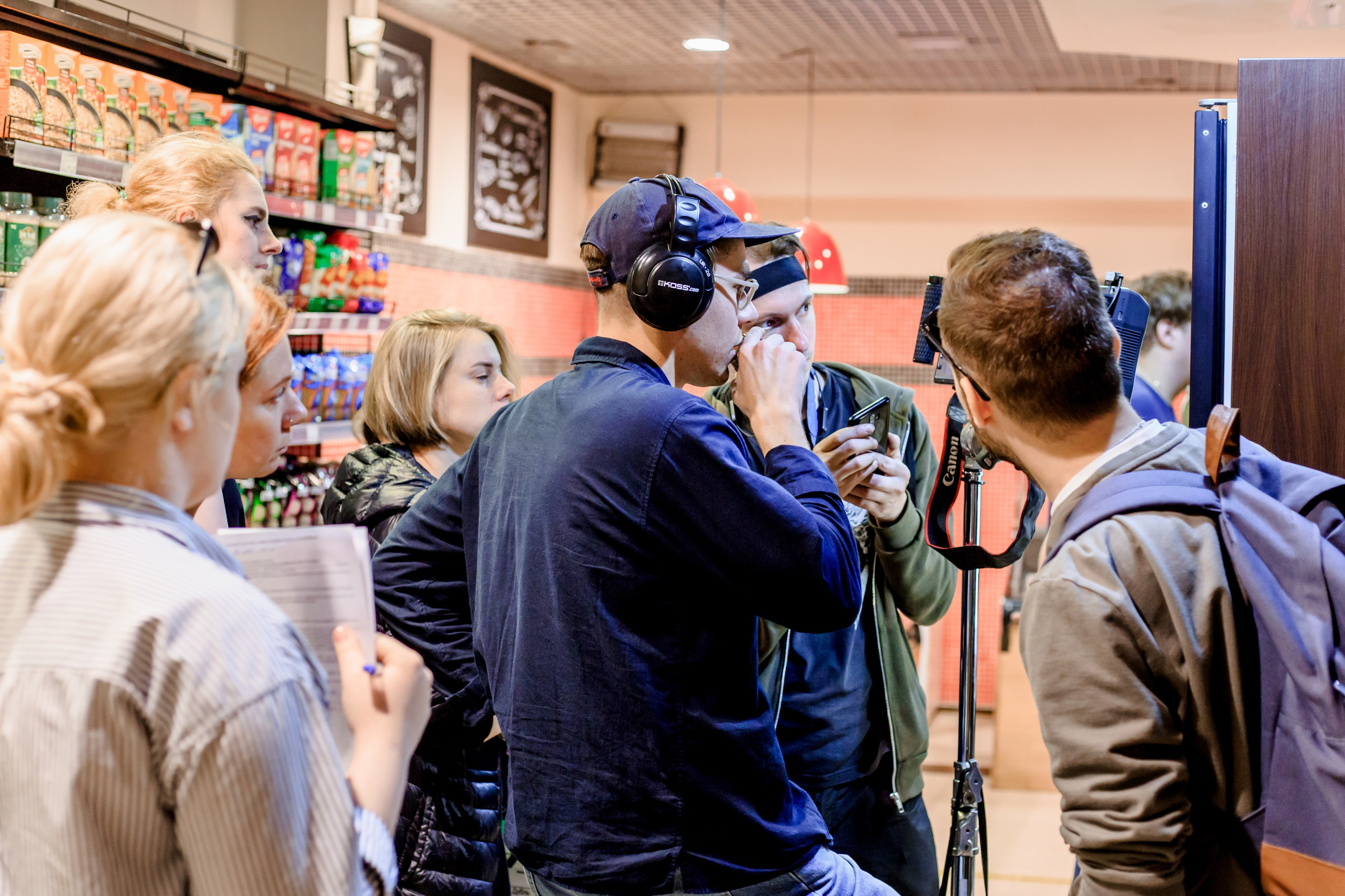 Фотограф на съемочную площадку в Санкт-Петербурге