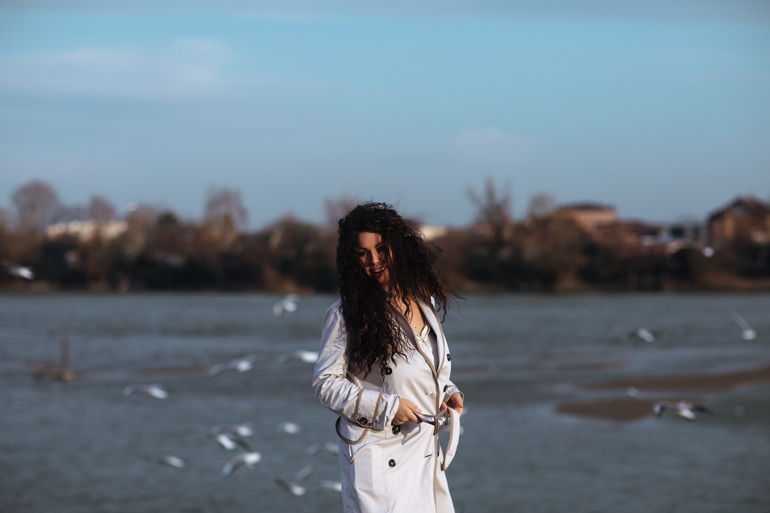 Фотосессия с чайками. Свадебный и семейный фотограф/видеограф в Краснодаре Наталья Осинская