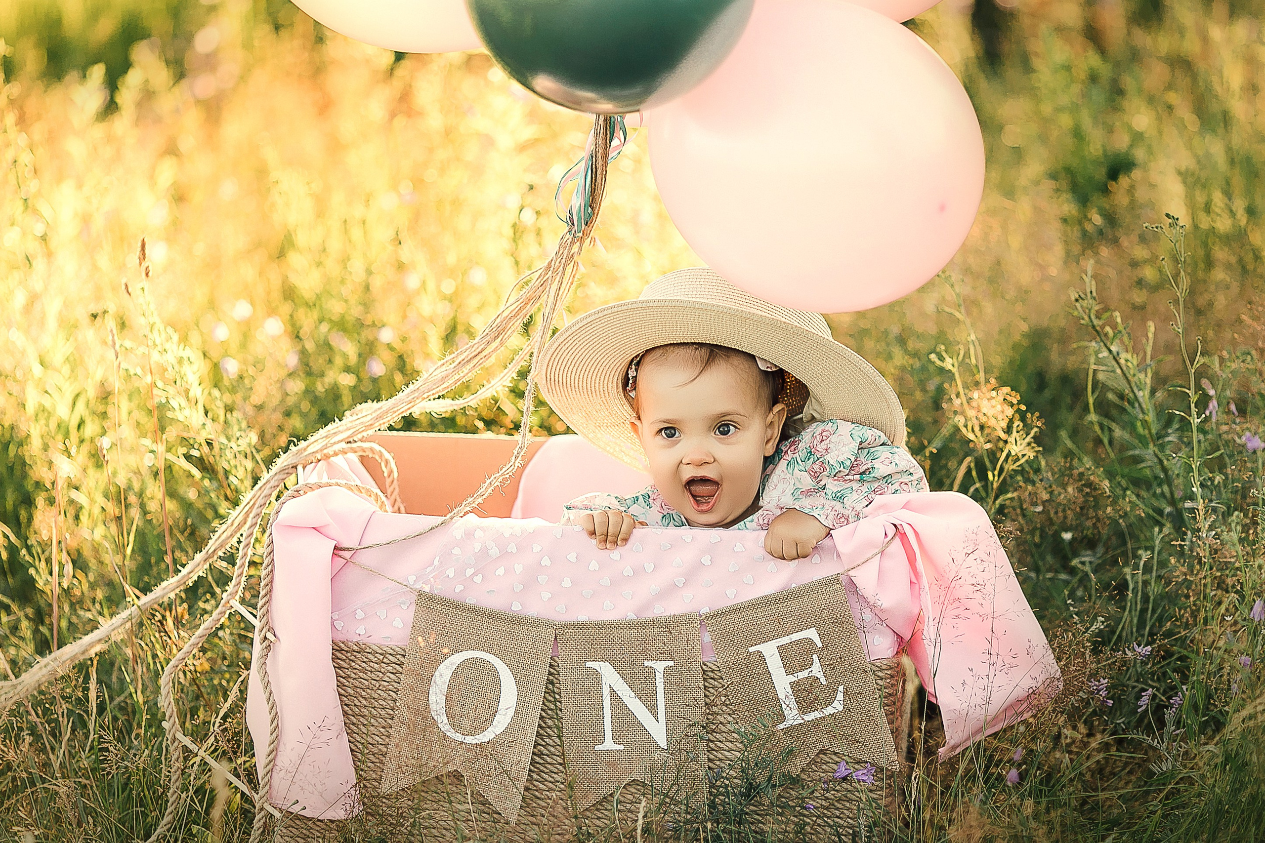 Детский день Рождения 1 год. Детский и семейный фотограф Муксимова Ирина