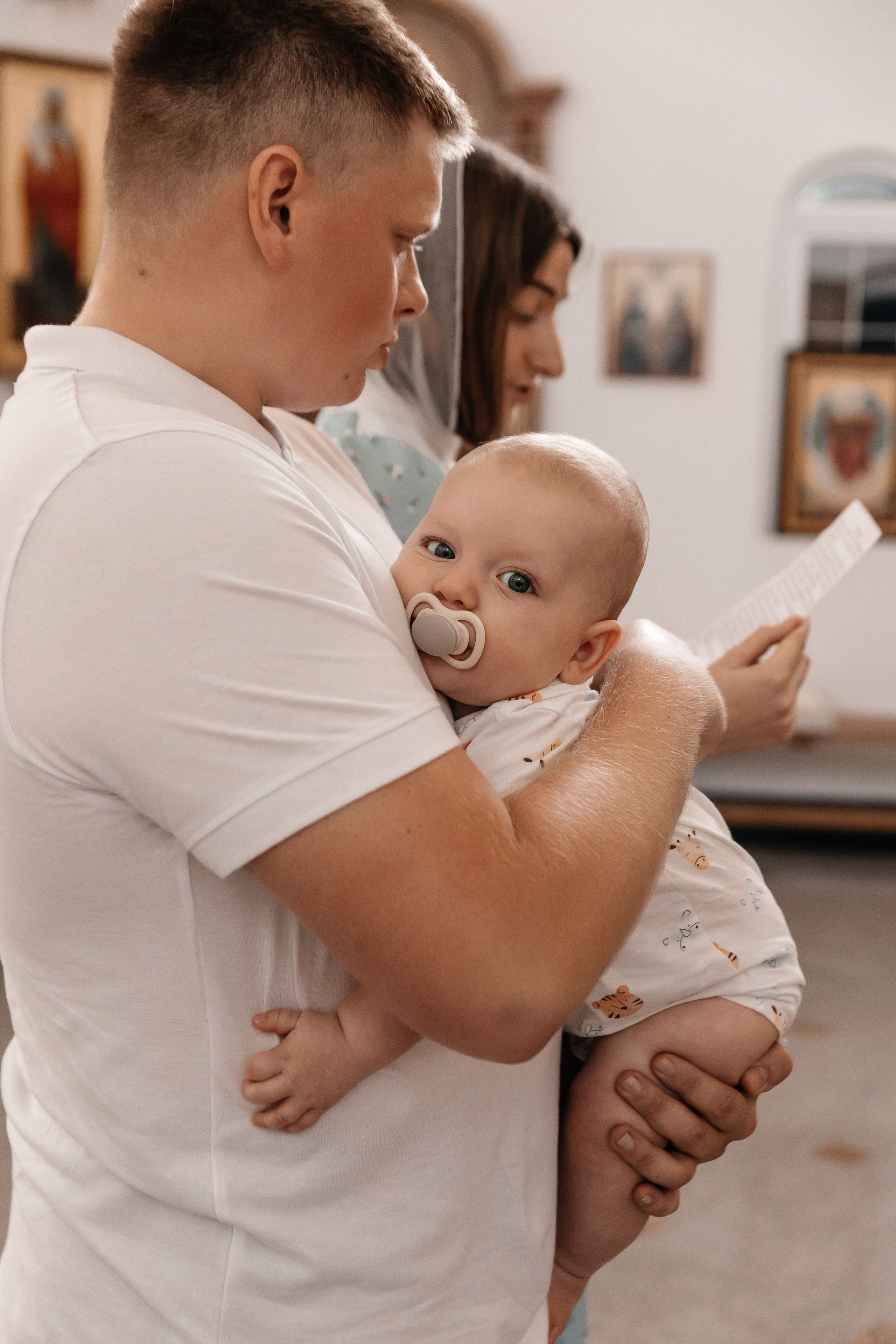 Крещение Роберта. Семейный фотограф Минск Усова Ольга