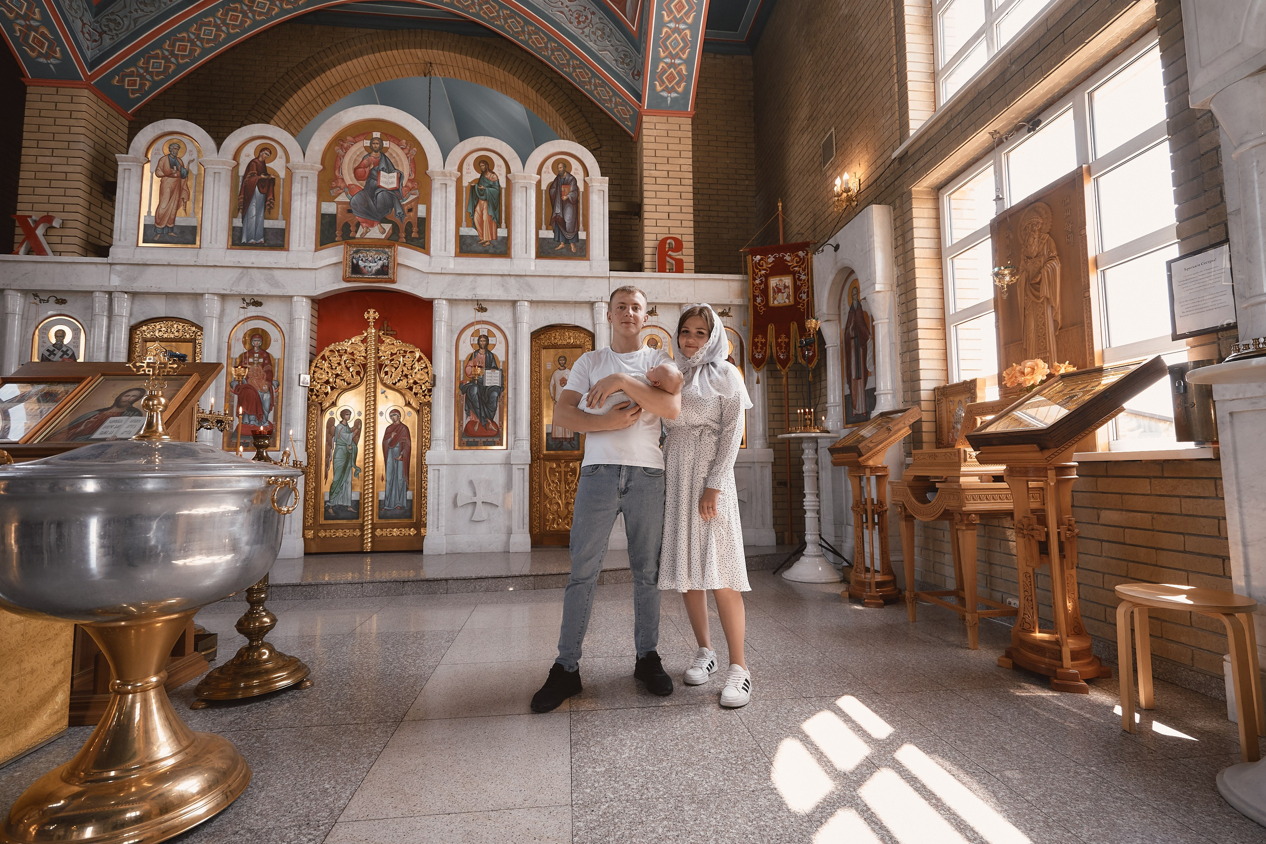 Крещение. Екатерина. Петр Ступень. Свадебное, семейное фото и видео. Москва. Краснодар