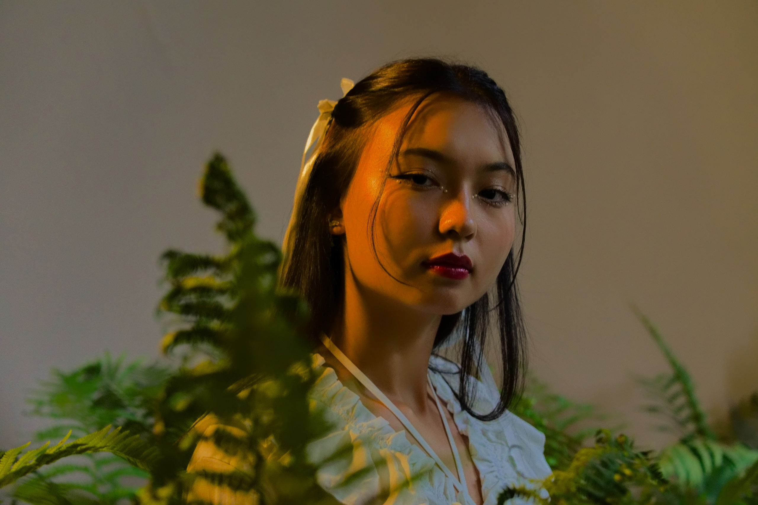 Аделина. Папоротник. Фотограф Денис Шемет