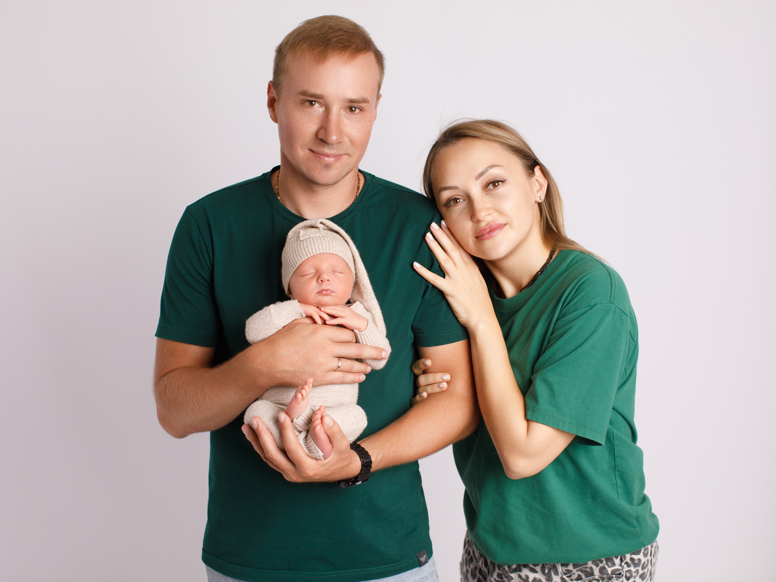 Примеры с семьей. Фотограф новорождённых и детей до года на КМВ