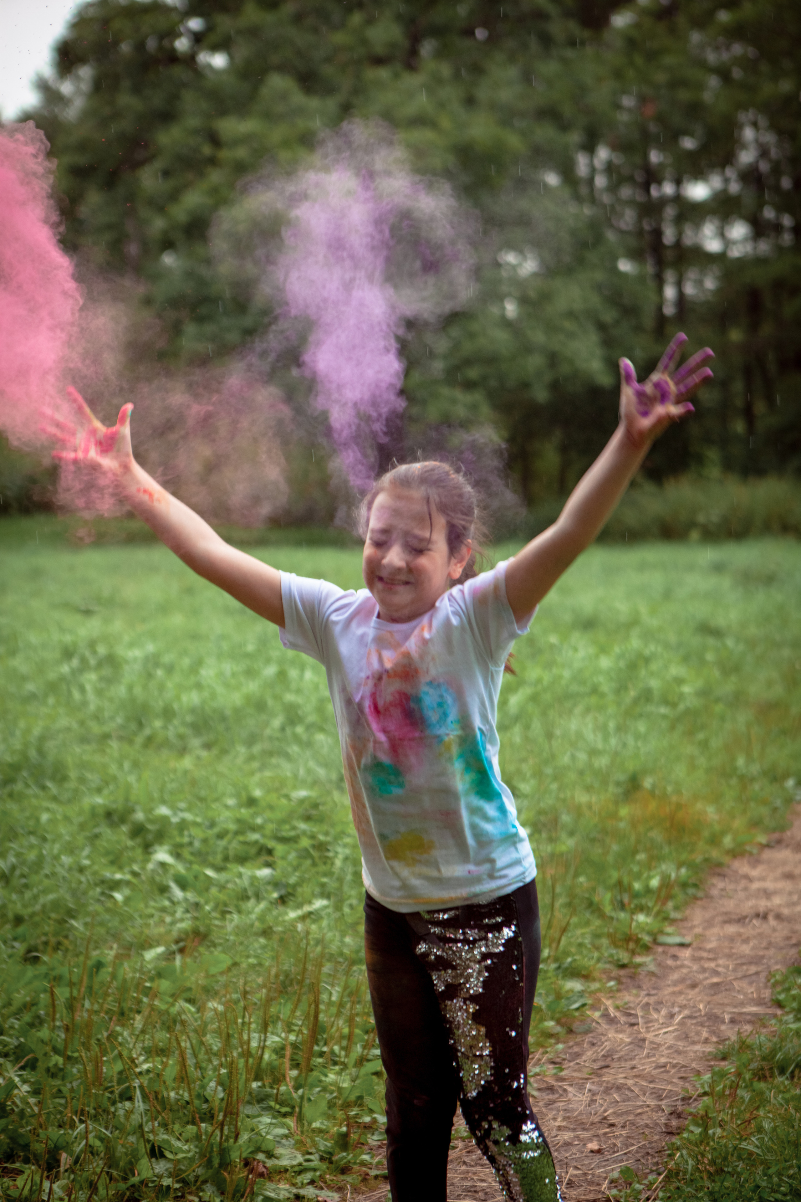 День рождение в красках холли. Семейный и детский фотограф в Москве Дорогова Екатерина