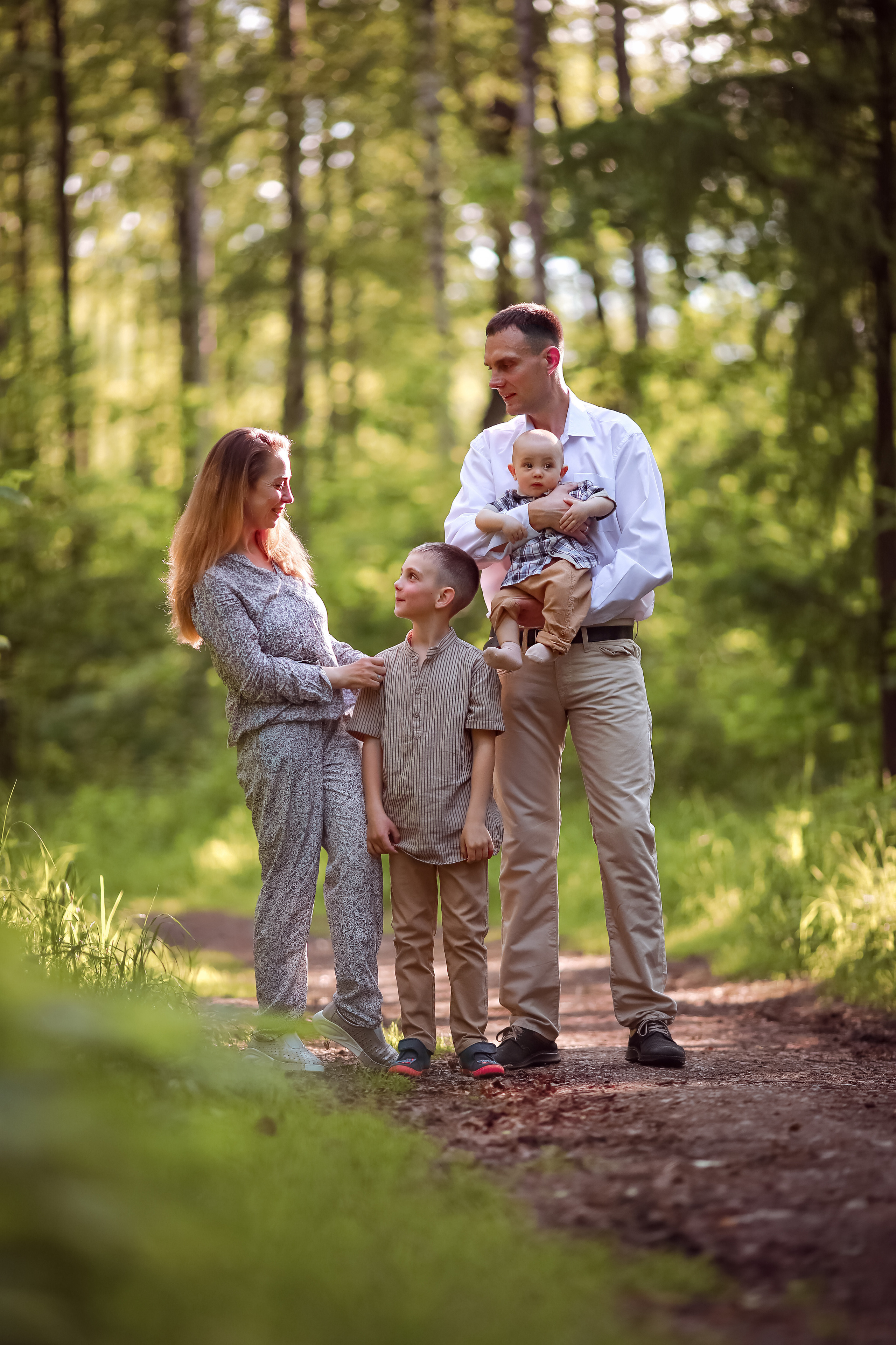 Николай, Надежда, Георгий и Лева. Семейный и детский фотограф в Москве Дорогова Екатерина