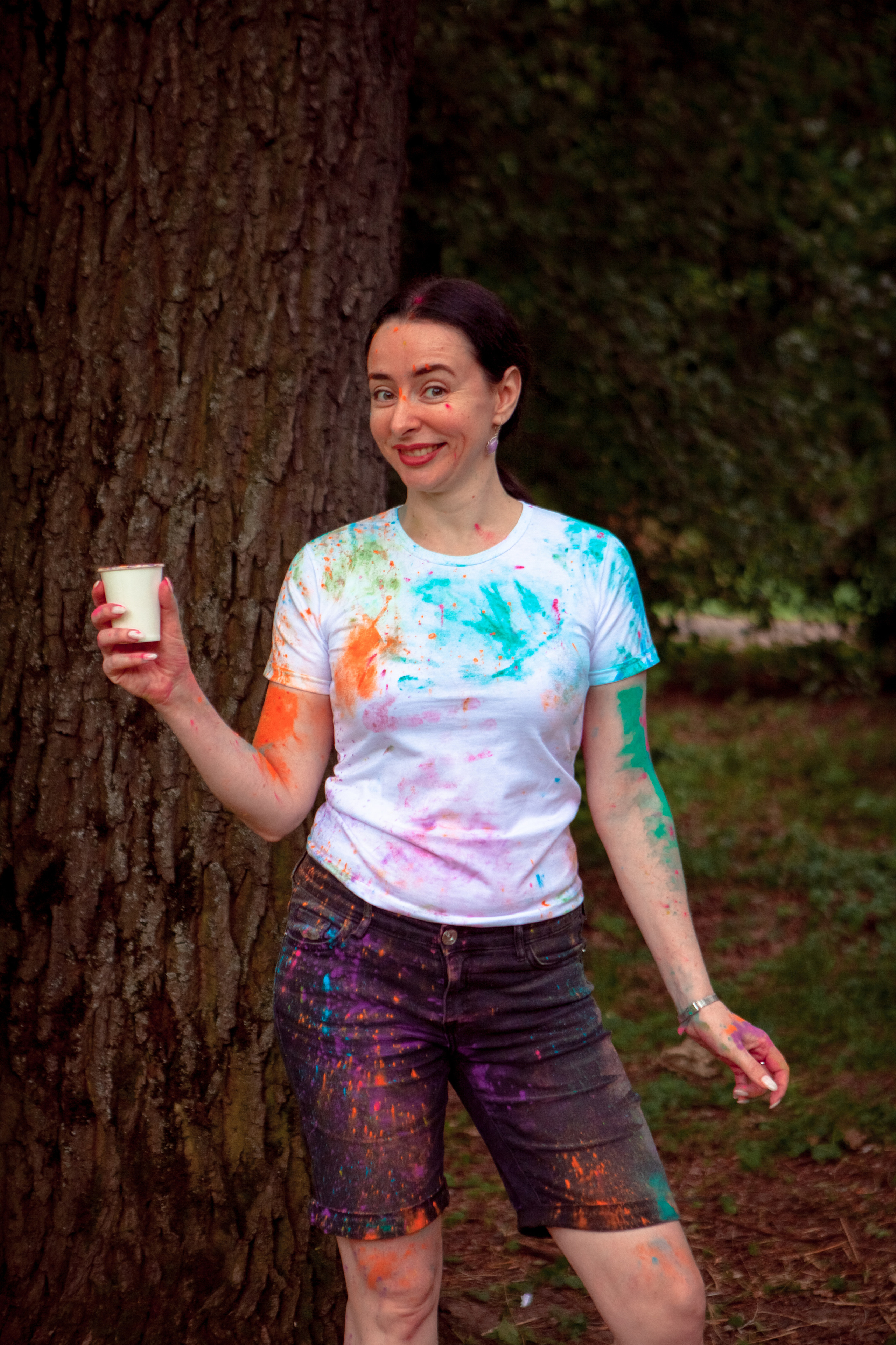 День рождение в красках холли. Семейный и детский фотограф в Москве Дорогова Екатерина