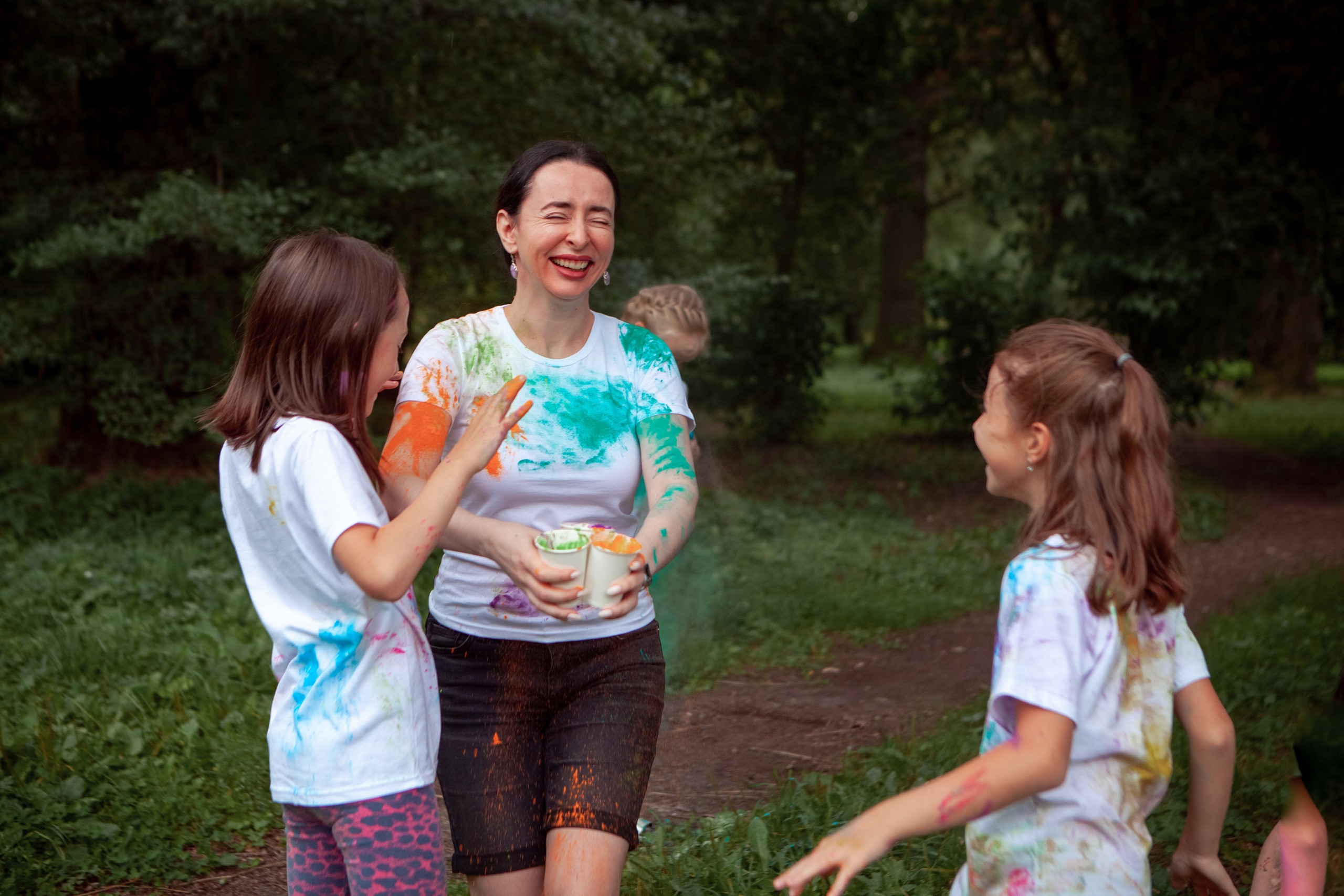 День рождение в красках холли. Семейный и детский фотограф в Москве Дорогова Екатерина