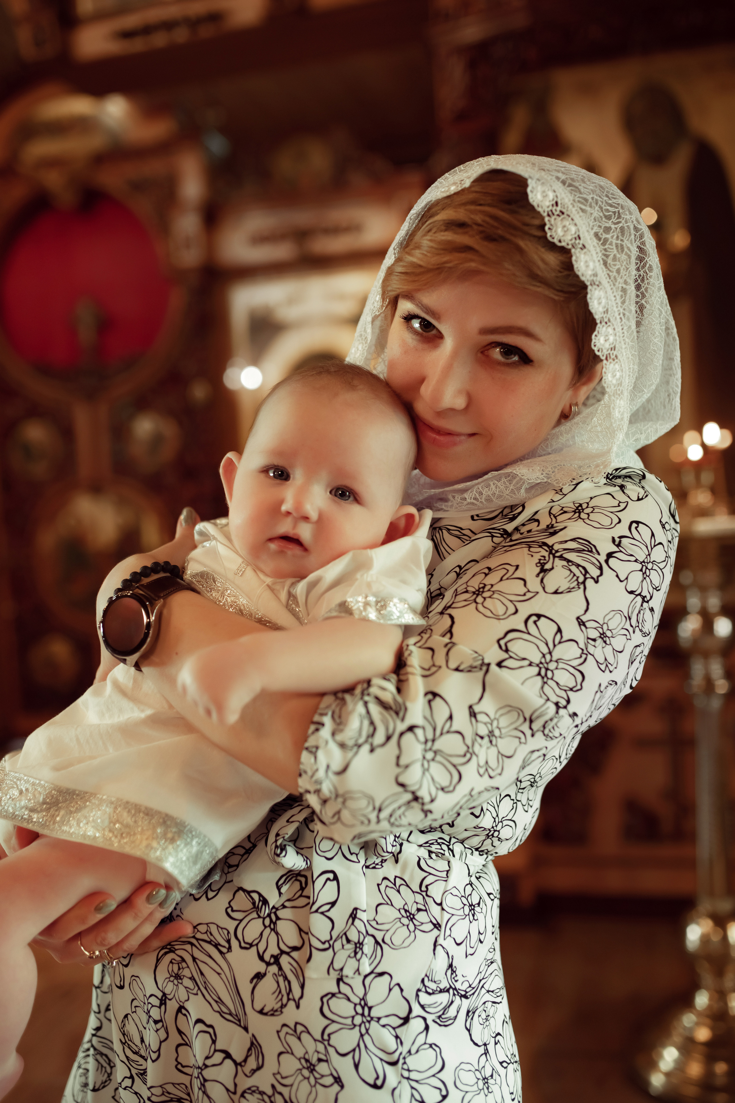 Крещение Евгении. Семейный и детский фотограф в Москве Дорогова Екатерина