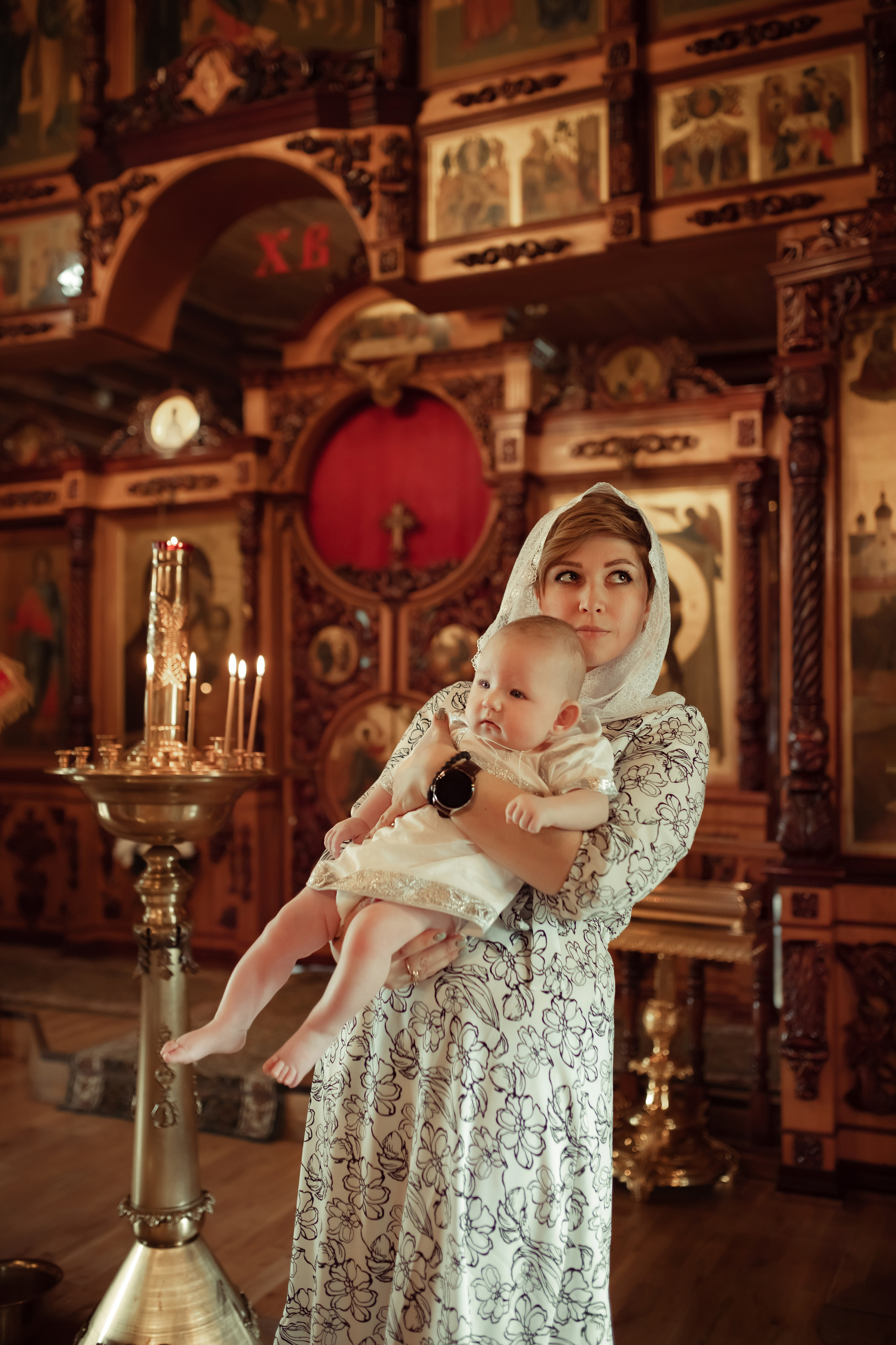 Крещение Евгении. Семейный и детский фотограф в Москве Дорогова Екатерина