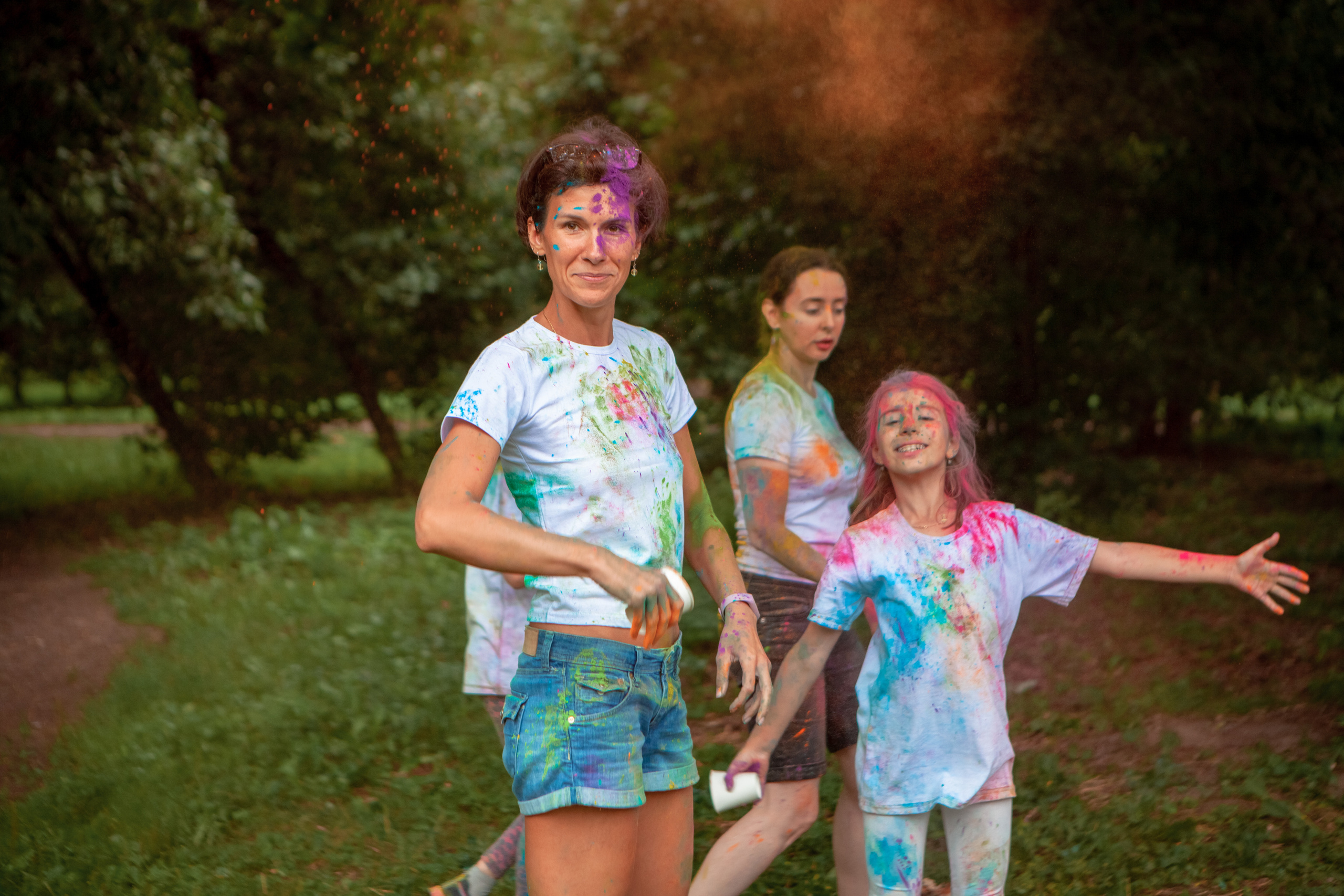 День рождение в красках холли. Семейный и детский фотограф в Москве Дорогова Екатерина