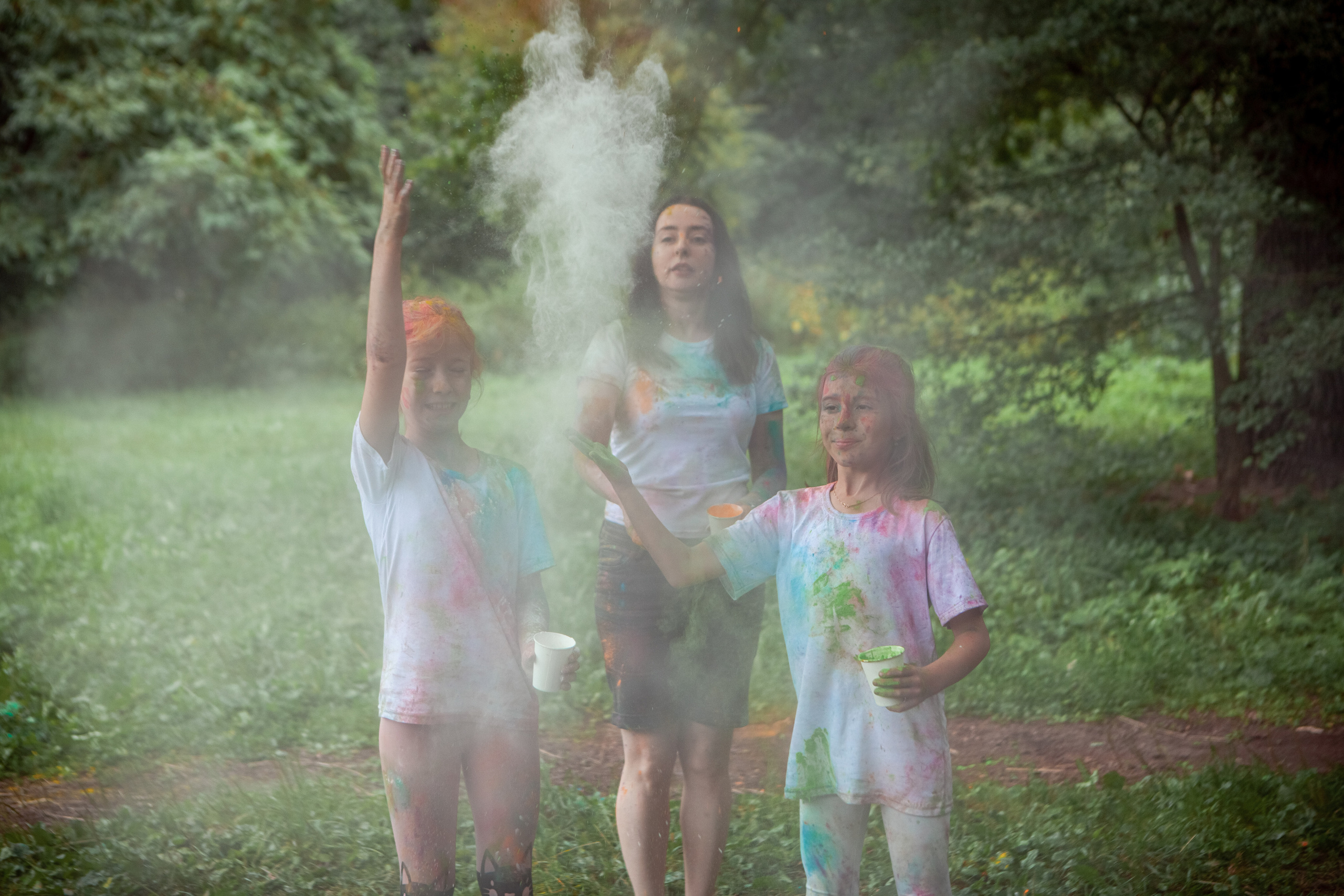 День рождение в красках холли. Семейный и детский фотограф в Москве Дорогова Екатерина