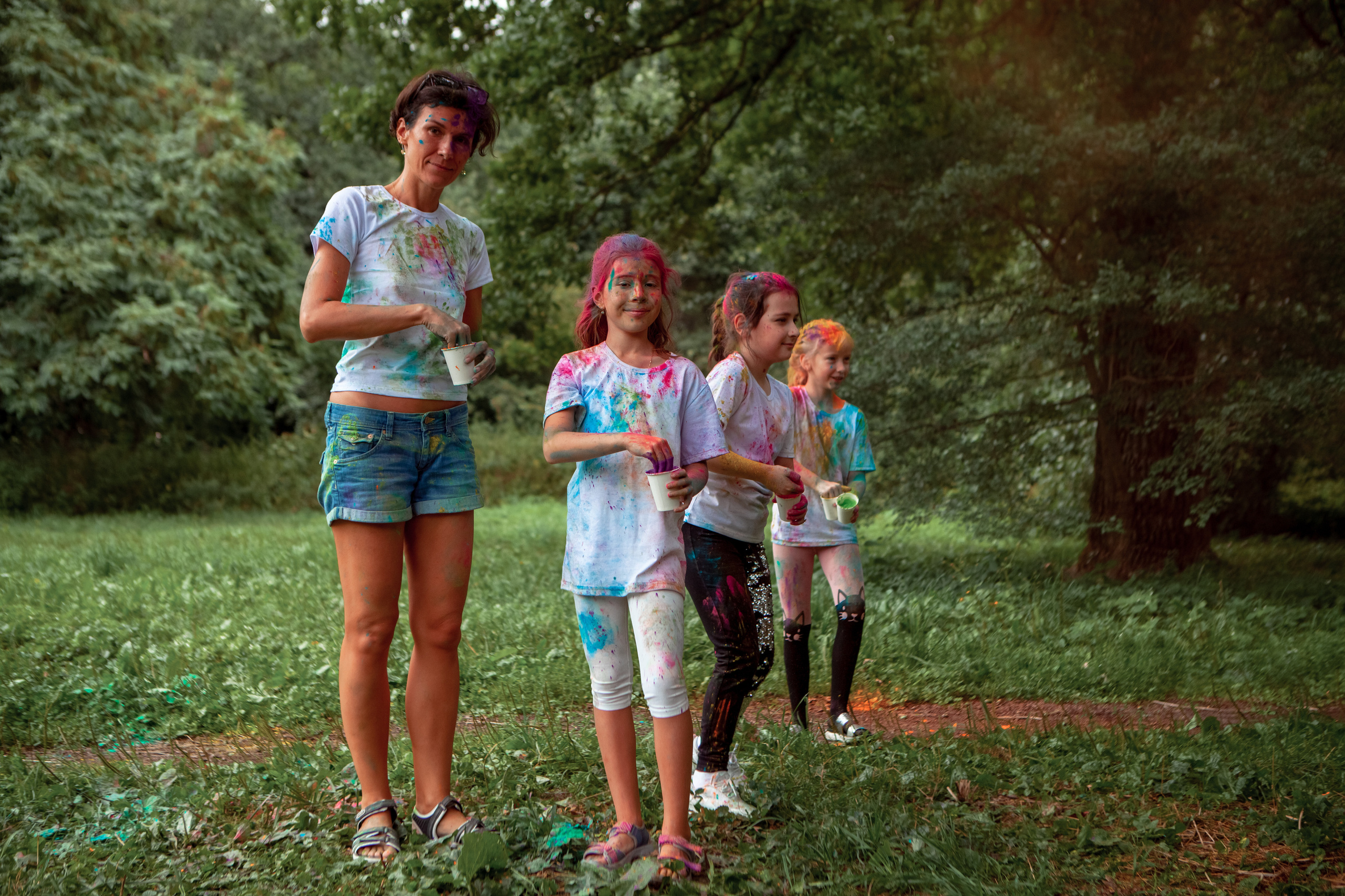 День рождение в красках холли. Семейный и детский фотограф в Москве Дорогова Екатерина