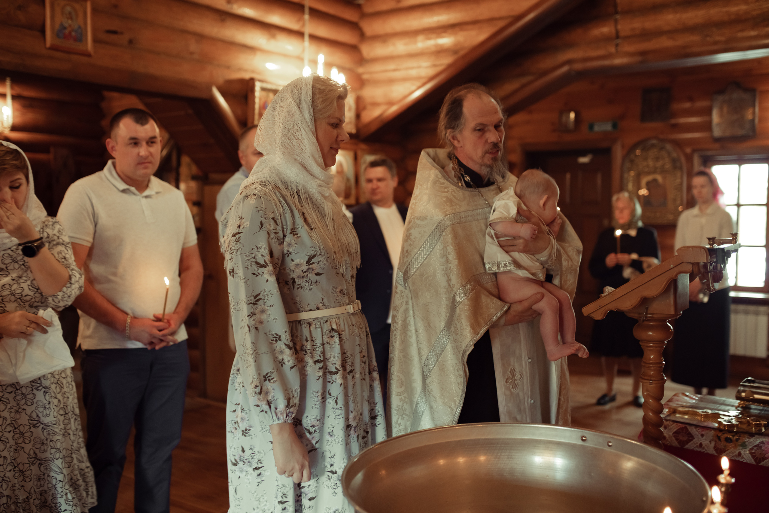 Крещение Евгении. Семейный и детский фотограф в Москве Дорогова Екатерина